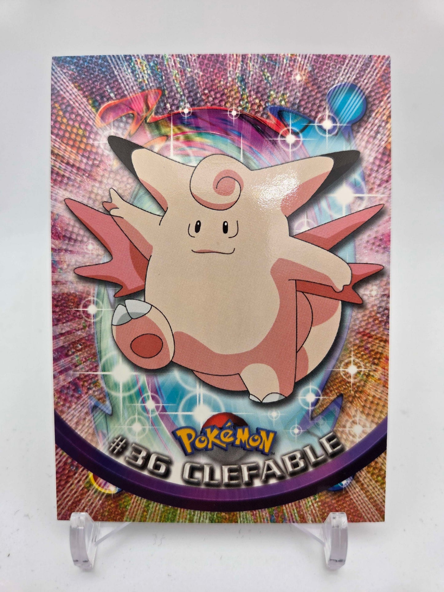Clefable #36 Pokemon 1999 Topps TV