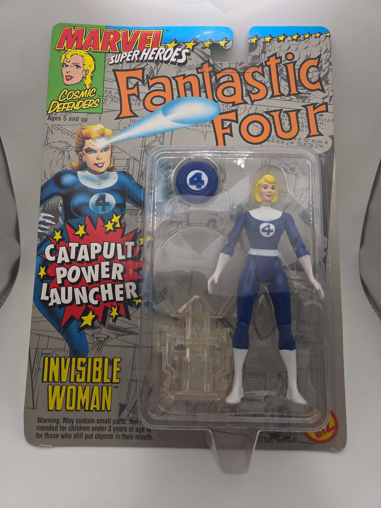 Marvel Superheroes - Fantastic Four - Invisible Woman - Toy Biz - 1994