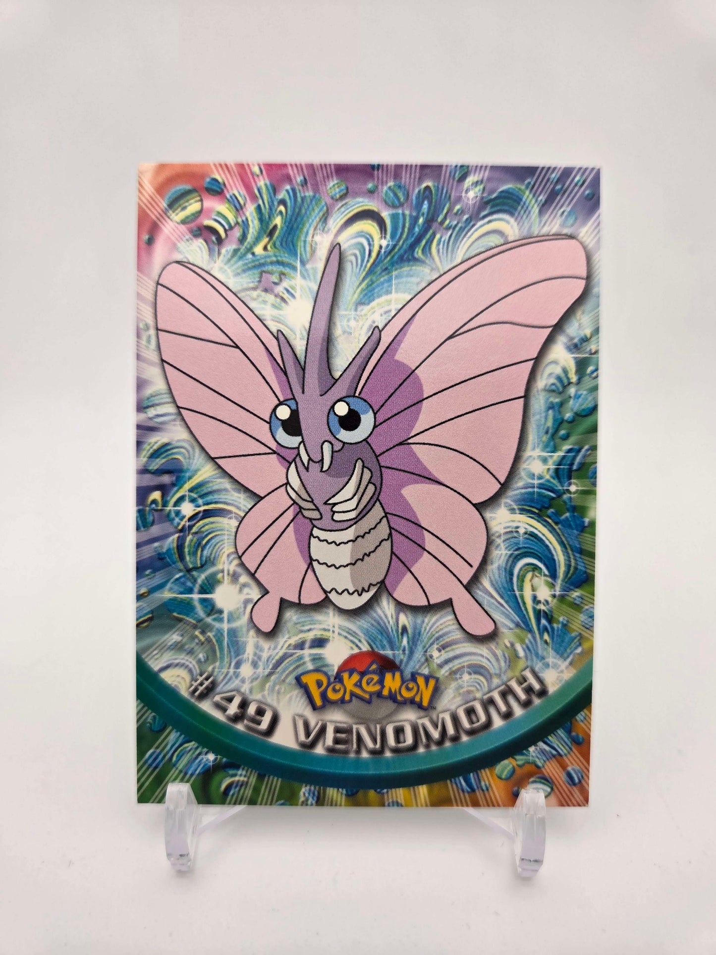Venomoth #49 Pokemon 1999 Topps TV