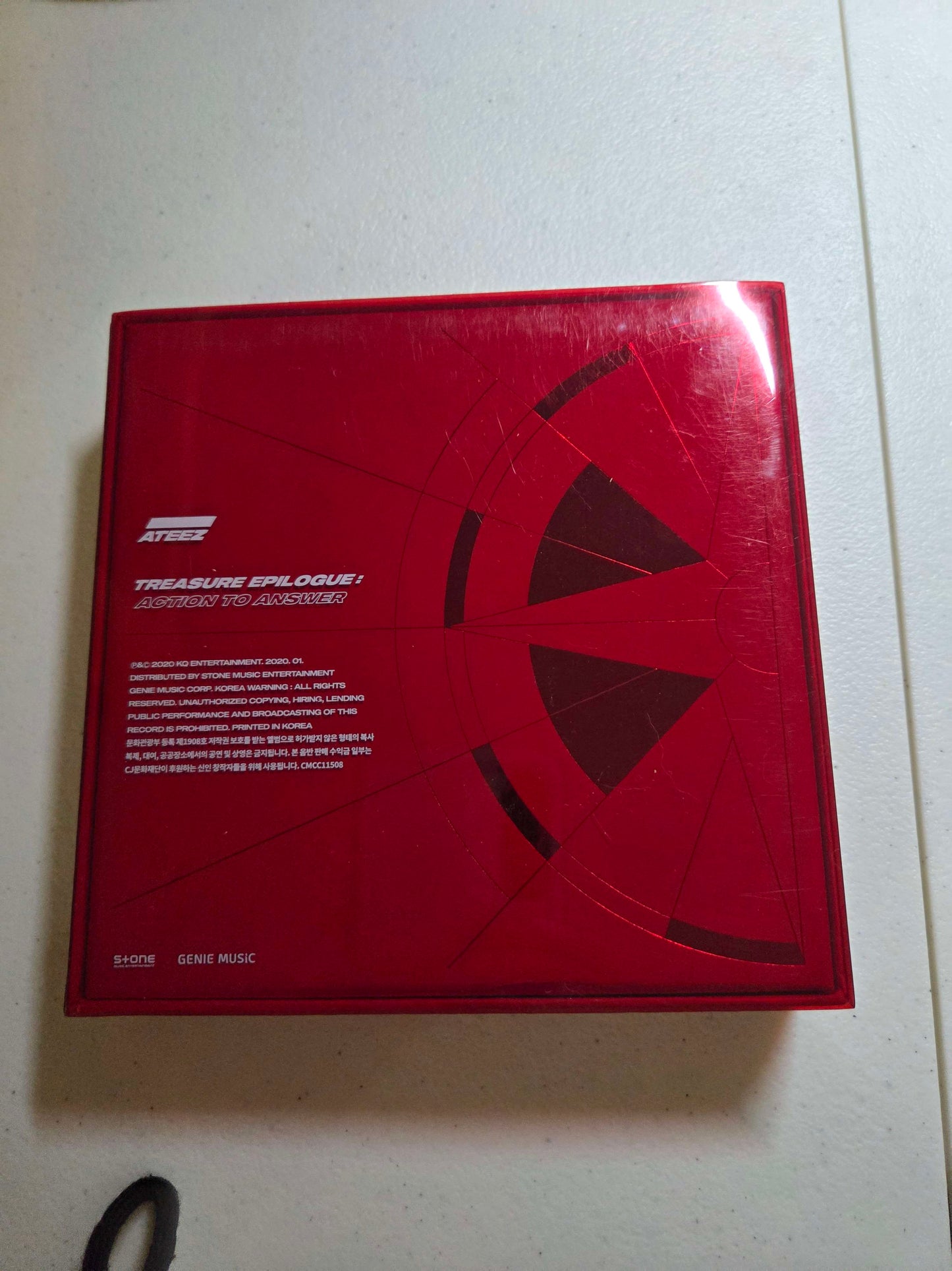 ATEEZ Treasure Epilogue: Action to Answer Album CD Book Photocards - Red Cover!