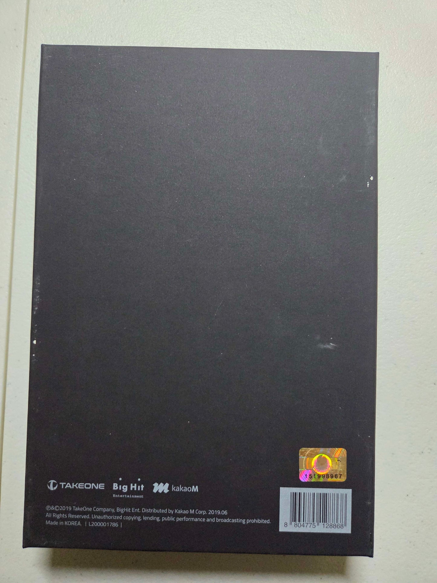 BTS World Original Soundtrack by BTS CD 2019 Poster Inserts Another Story