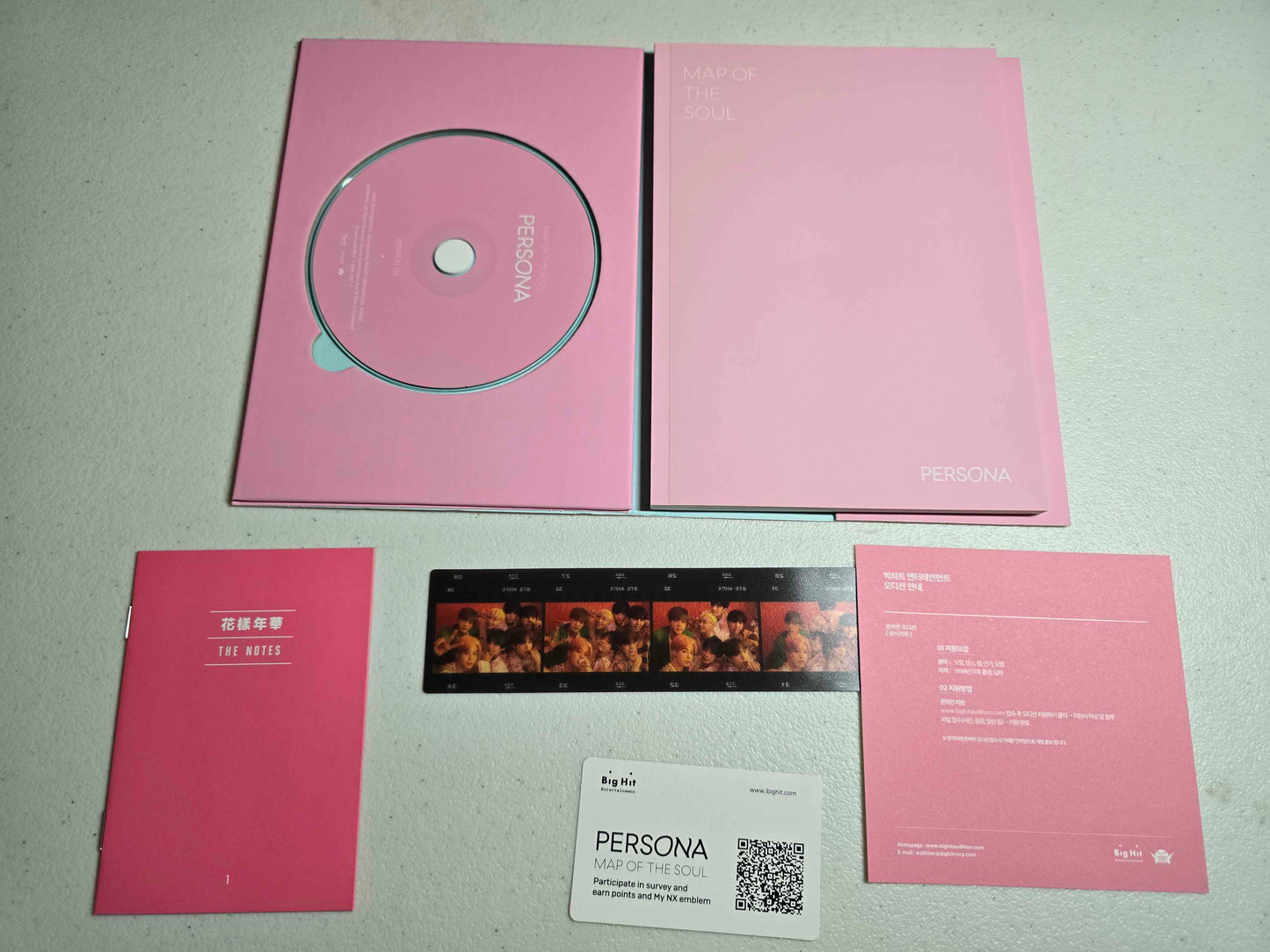 BTS "Map Of The Soul: Persona" Album (Version 1)