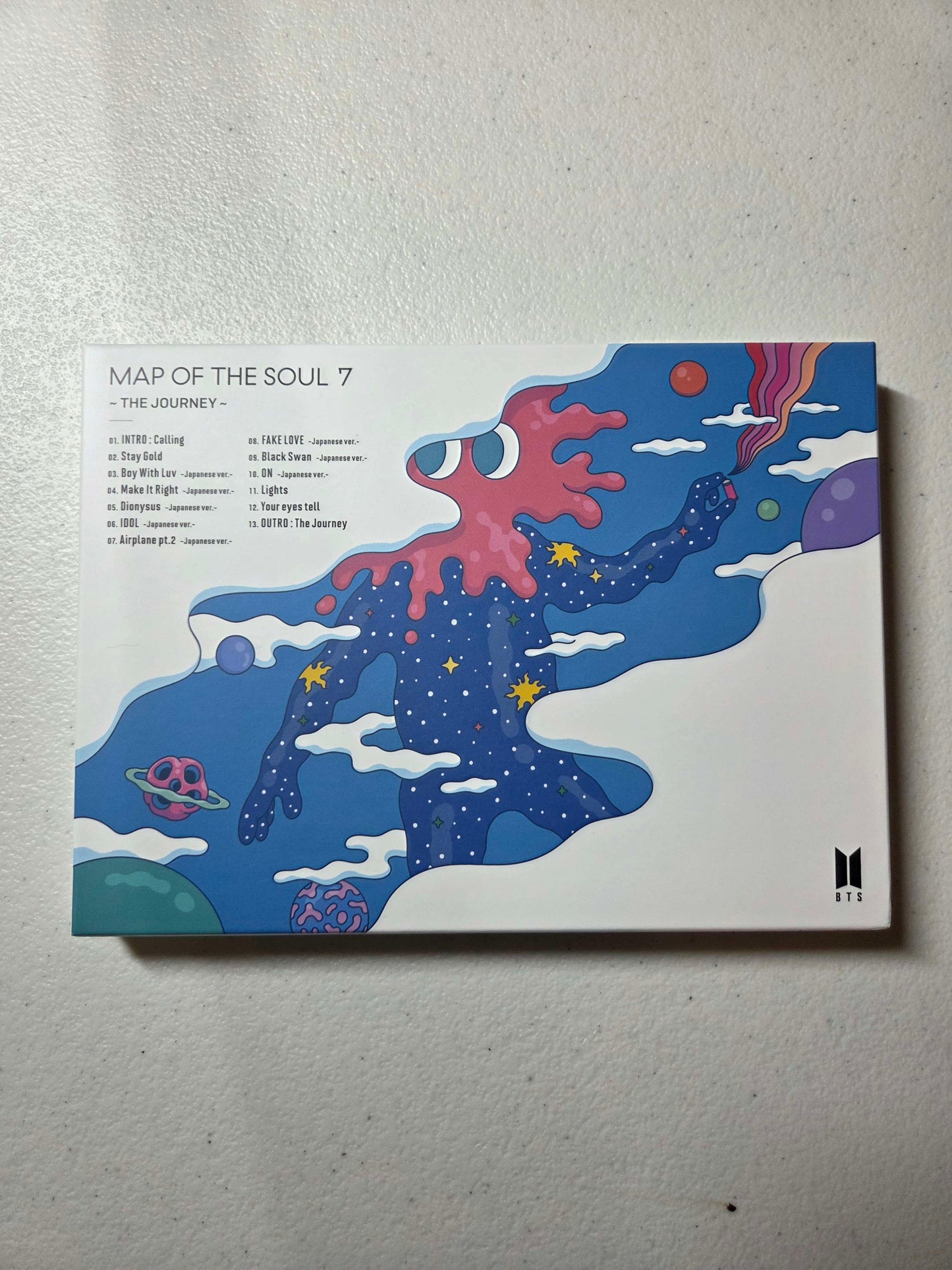 BTS Map Of The Soul The Journey Japan Japanese Album Limited D Version