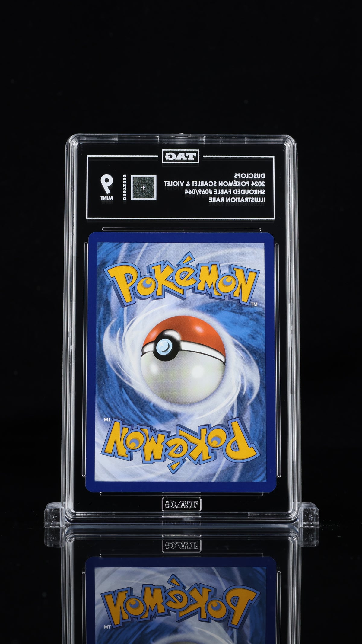 Pokemon 2024 Dusclops 069/064 IR Shrouded Fable TAG 9