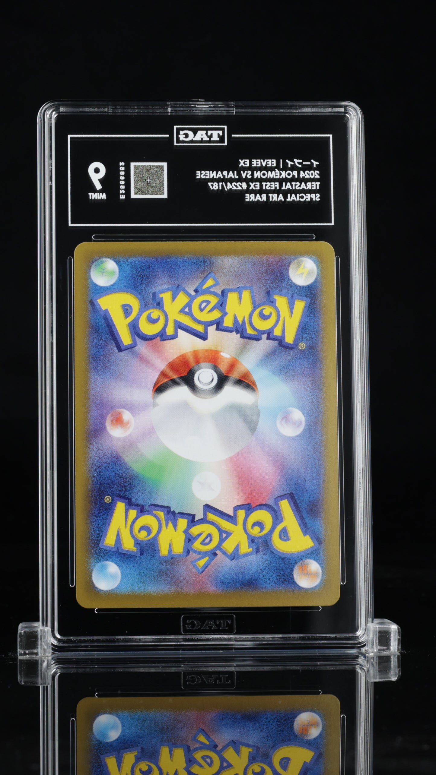 Pokemon 2024 JP Eevee ex - Terastal Fest ex - Special Art Rare - TAG 9