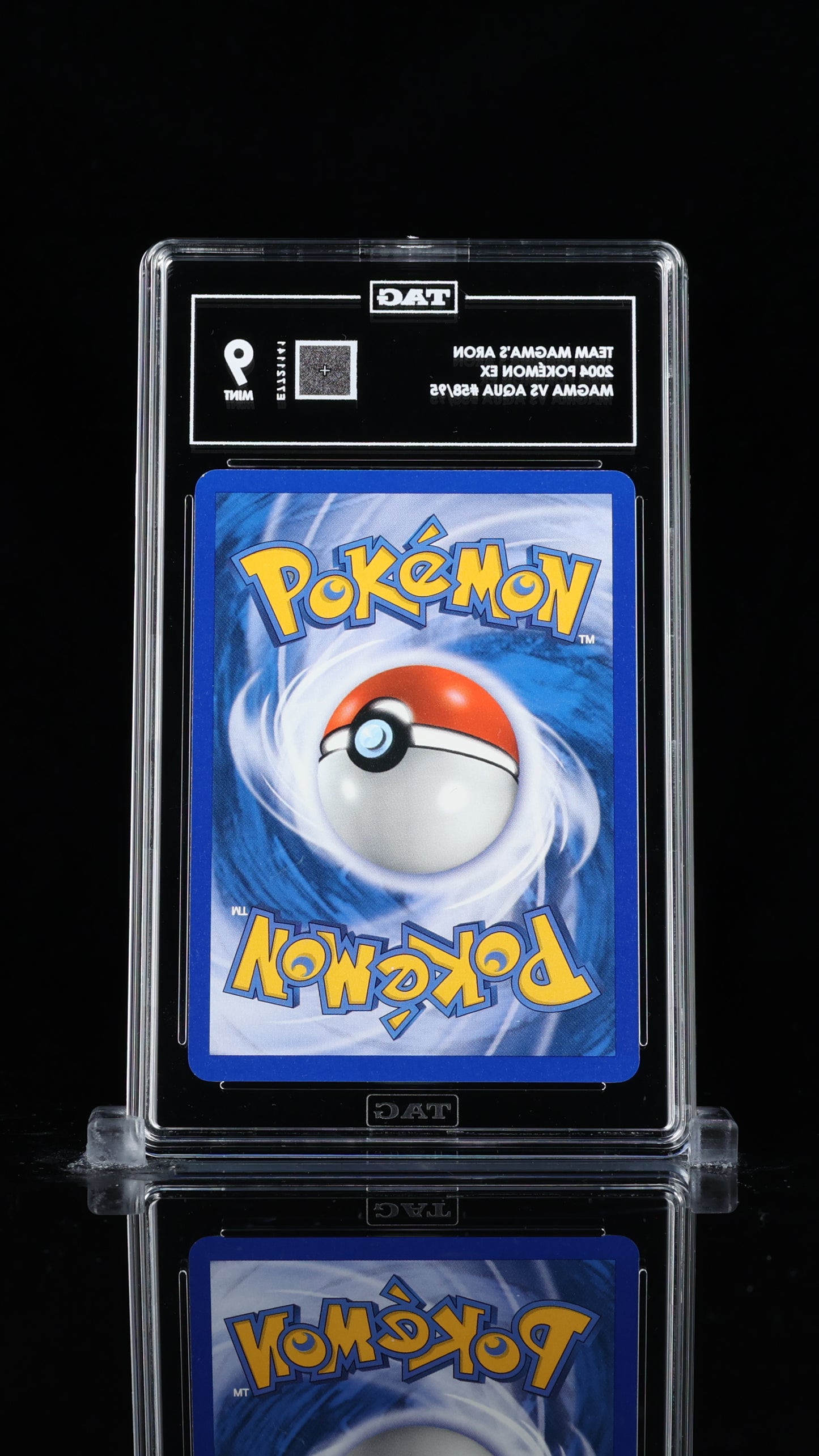 Pokemon 2004 Team Magma's Aron - Magma vs Aqua EX - 58/95 - TAG 9