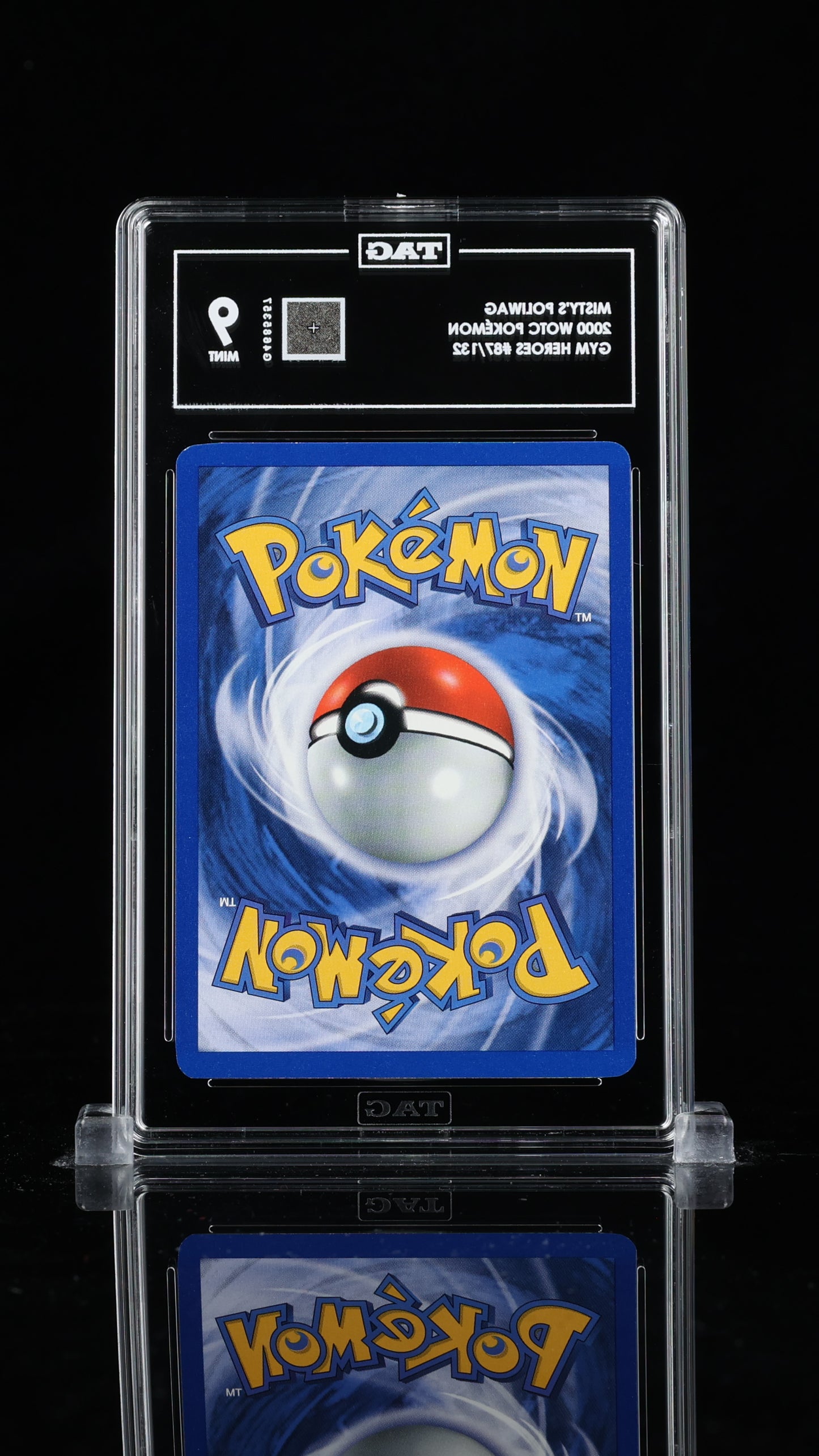 Pokemon 2000 Misty's Poliwag - Gym Heroes - 87/132 - TAG 9