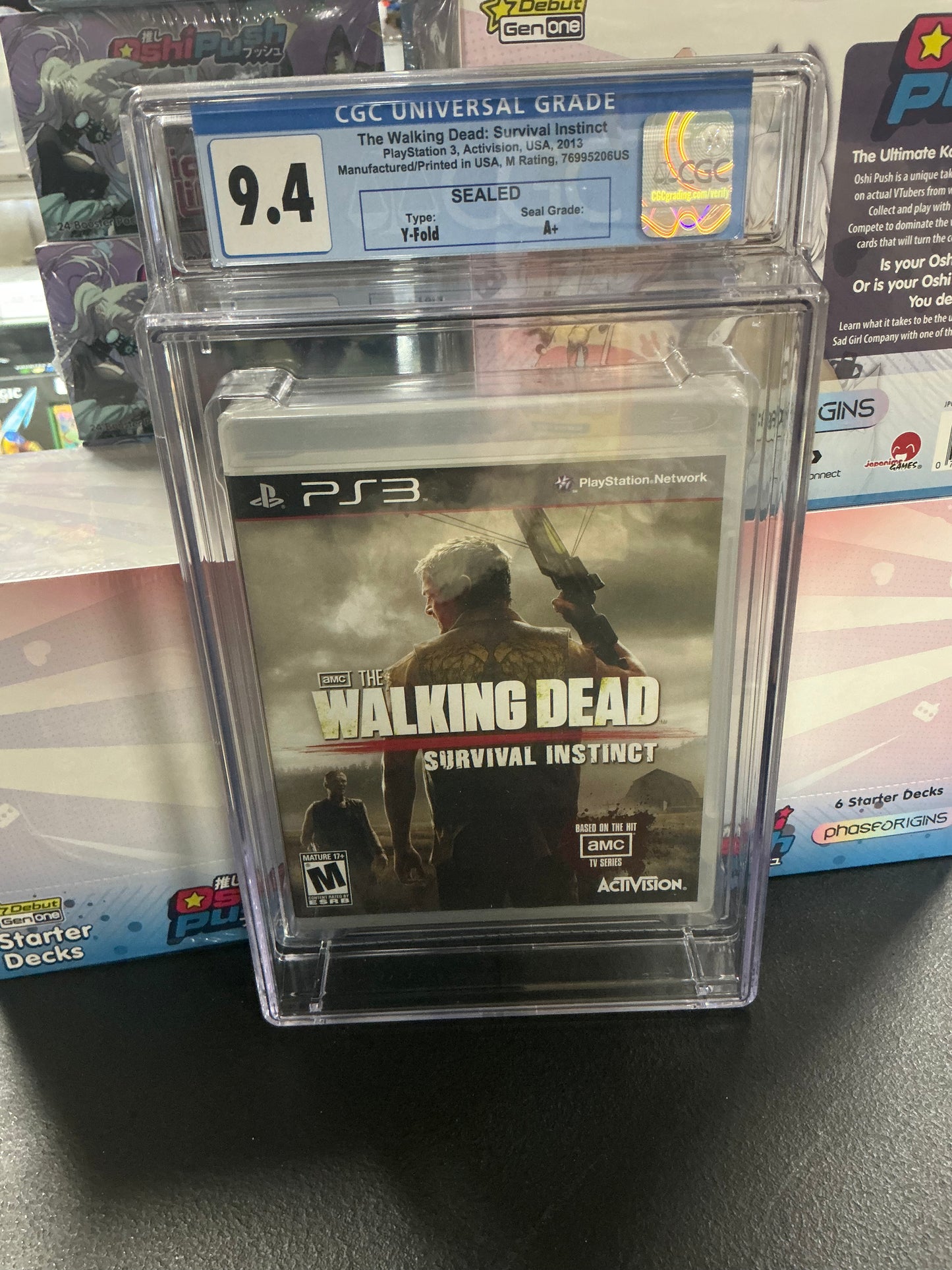 The Walking Dead: Survival Instinct (Sony PlayStation 3, 2013) Ps3 New CGC 9.4 GRADED