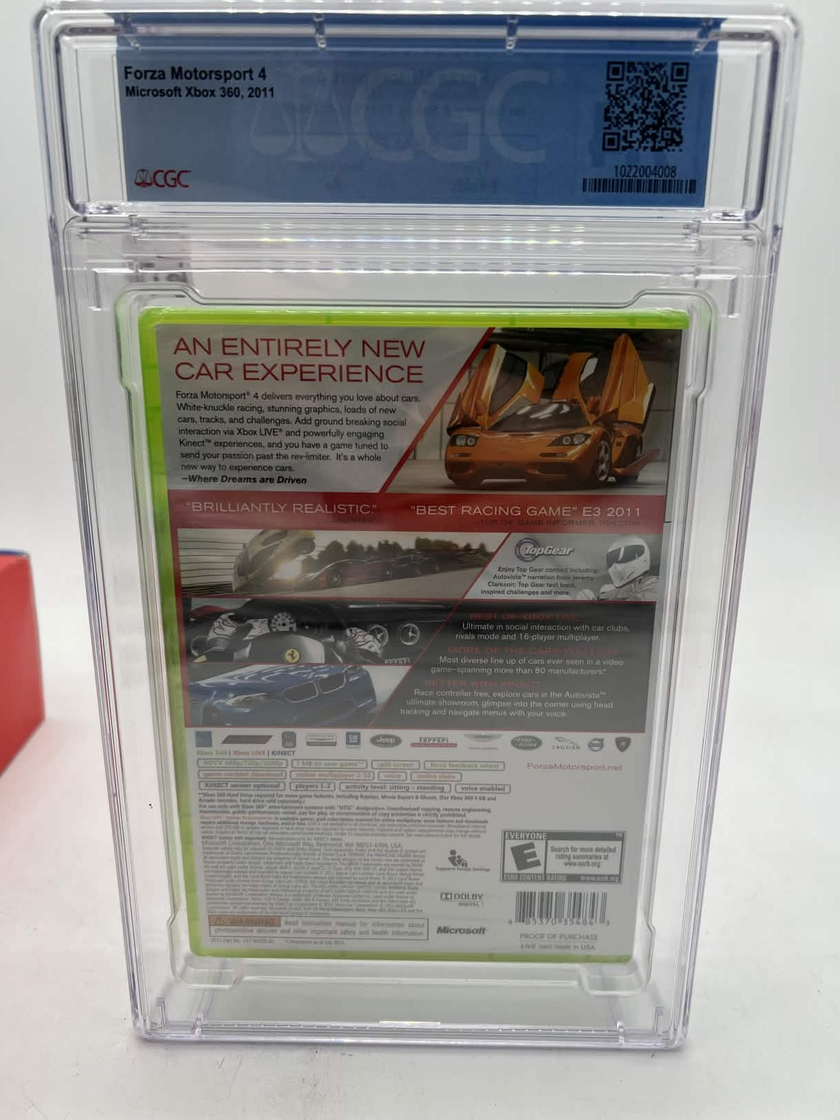 Forza Motorsport 4 - Microsoft Xbox 360 - 2011 - CGC Graded 9.4 A+
