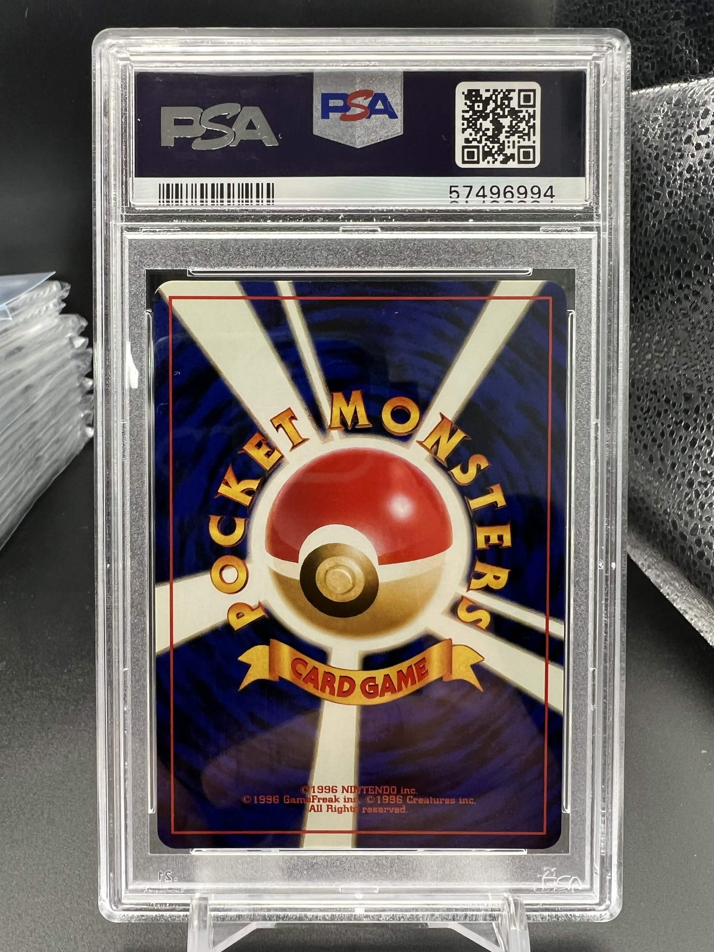 Pokemon JP 1997 Mr. Mime - Jungle Unlimited - Holo - PSA 9