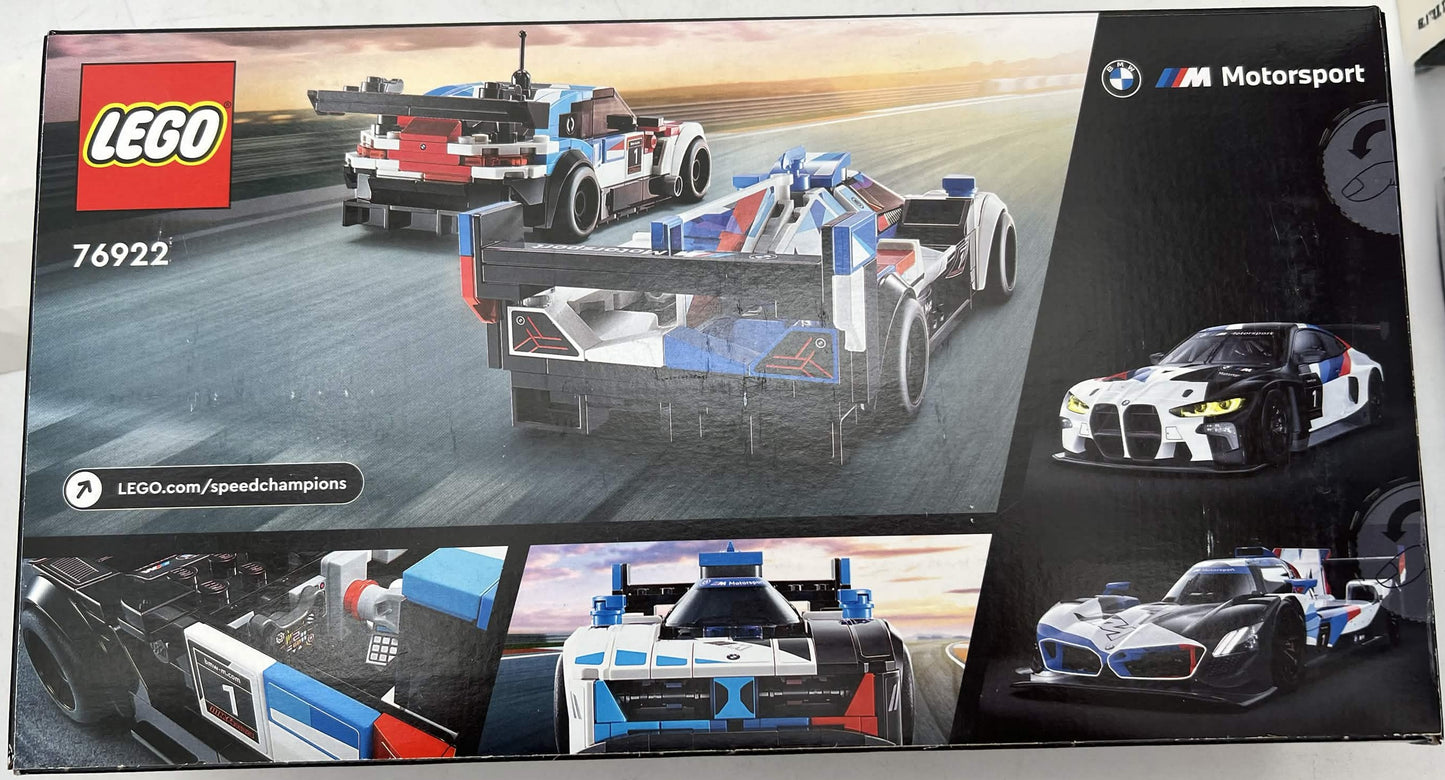 LEGO Speed Champions 76922 BMW M4 GT3 & BMW M Hybrid V8 Sealed