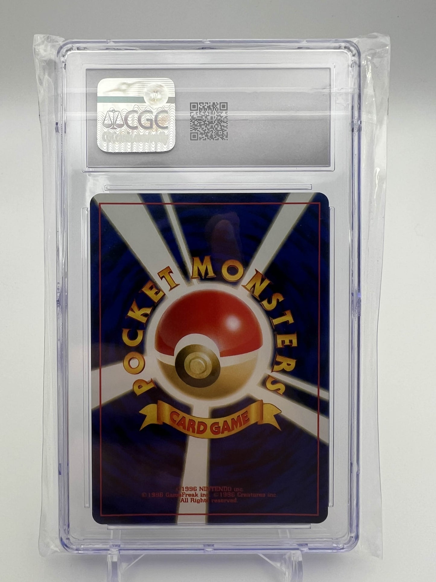 MUK POKEMON (1997) JAPANESE THE MYSTERY OF THE FOSSILS HOLO CGC 9