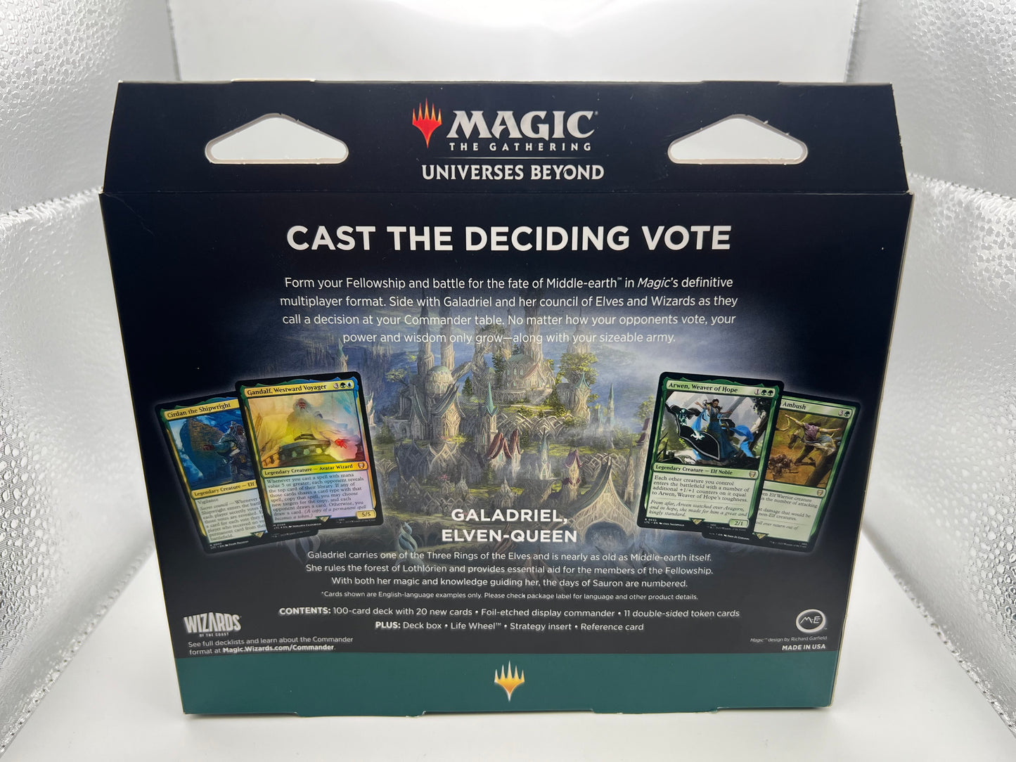 The Lord of the Rings: Tales of Middle-earth Commander Deck - Elven Council (LTC)