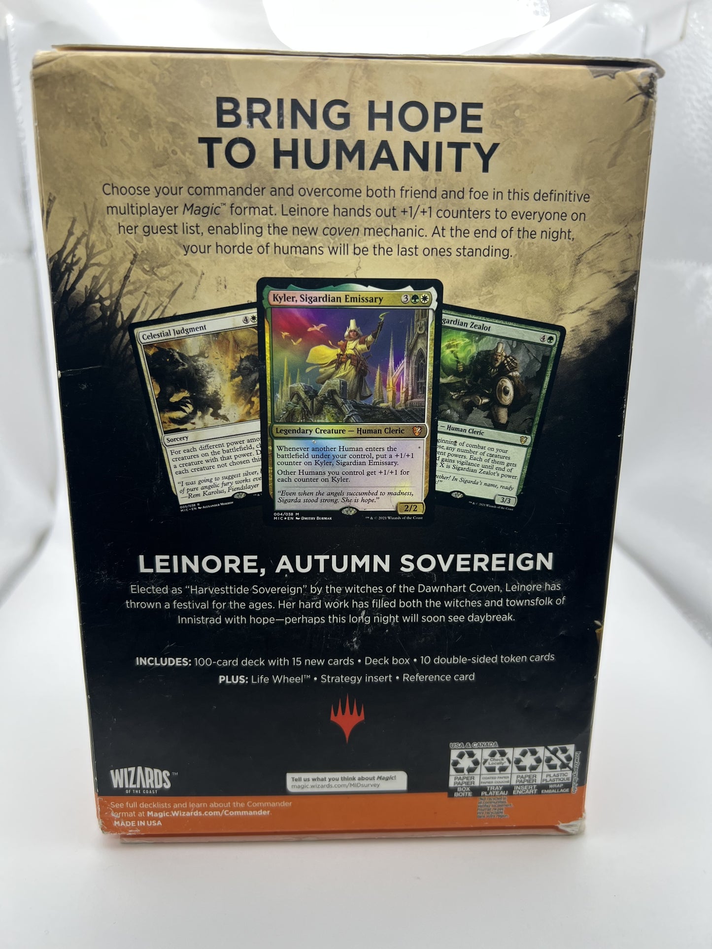 Innistrad: Midnight Hunt Commander Deck - Coven Counters (MIC)