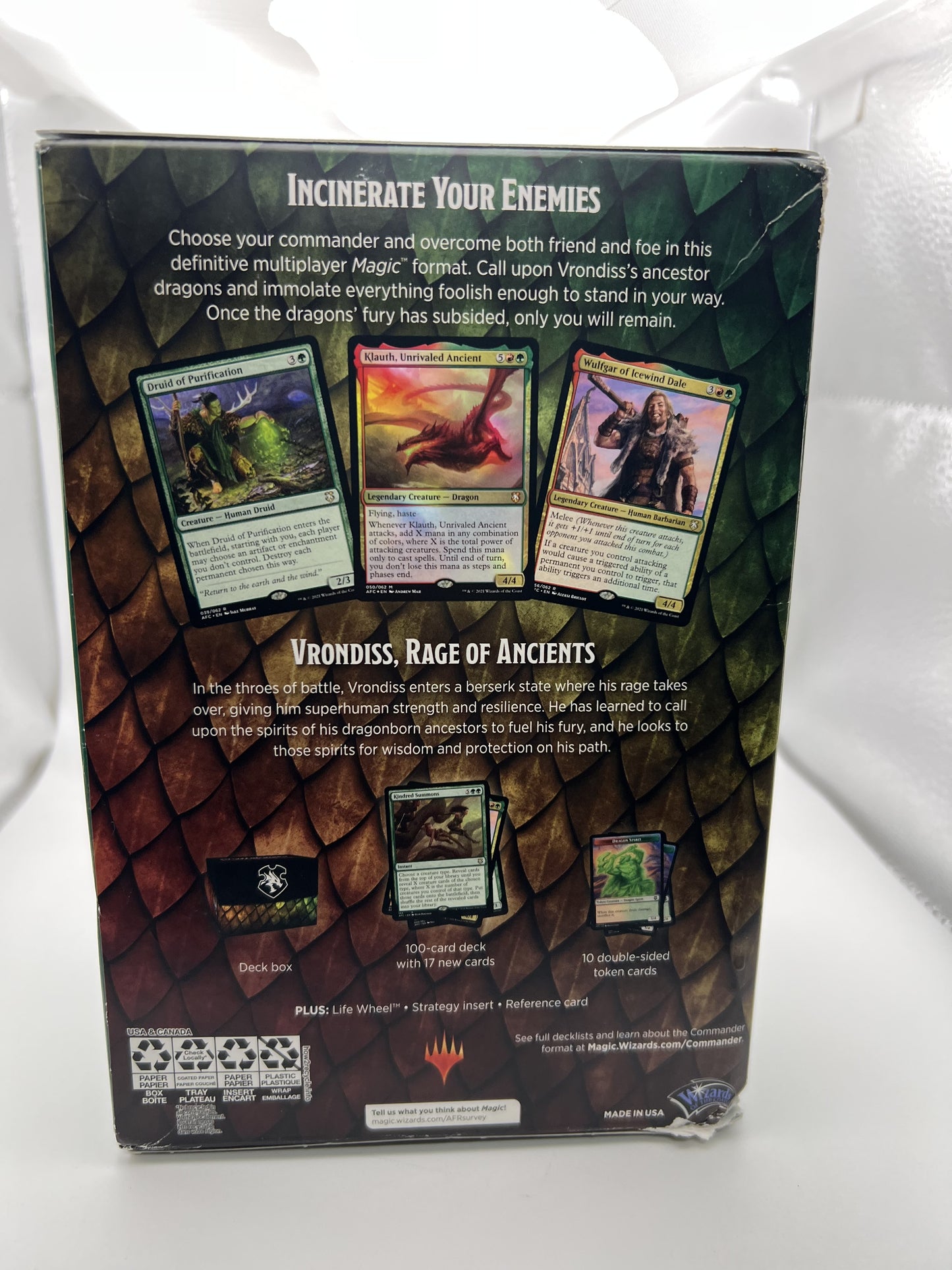Adventures in the Forgotten Realms - Draconic Rage Commander Deck (AFC)