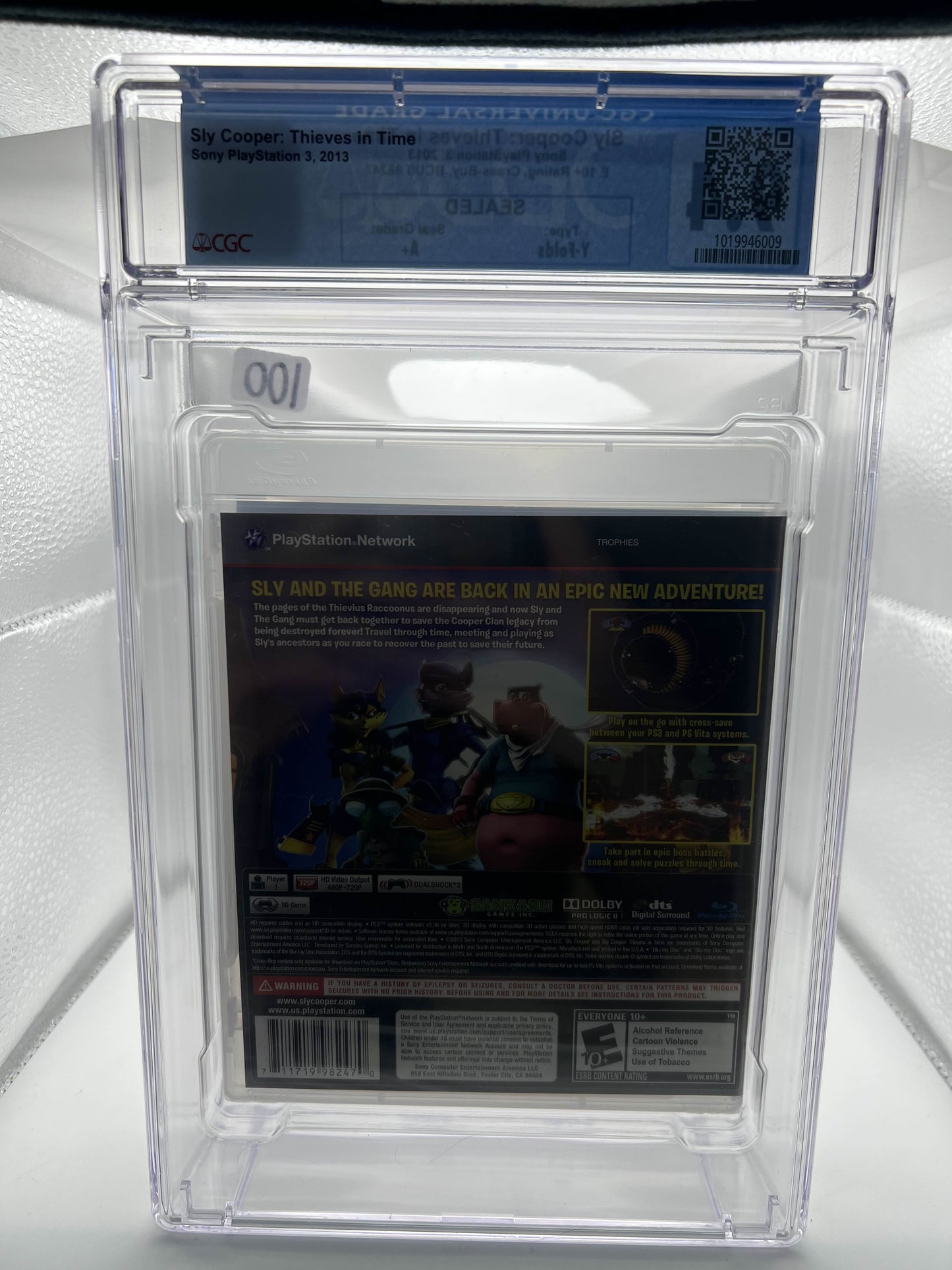 Sly Cooper: Thieves in Time PS3 CGC 9.4