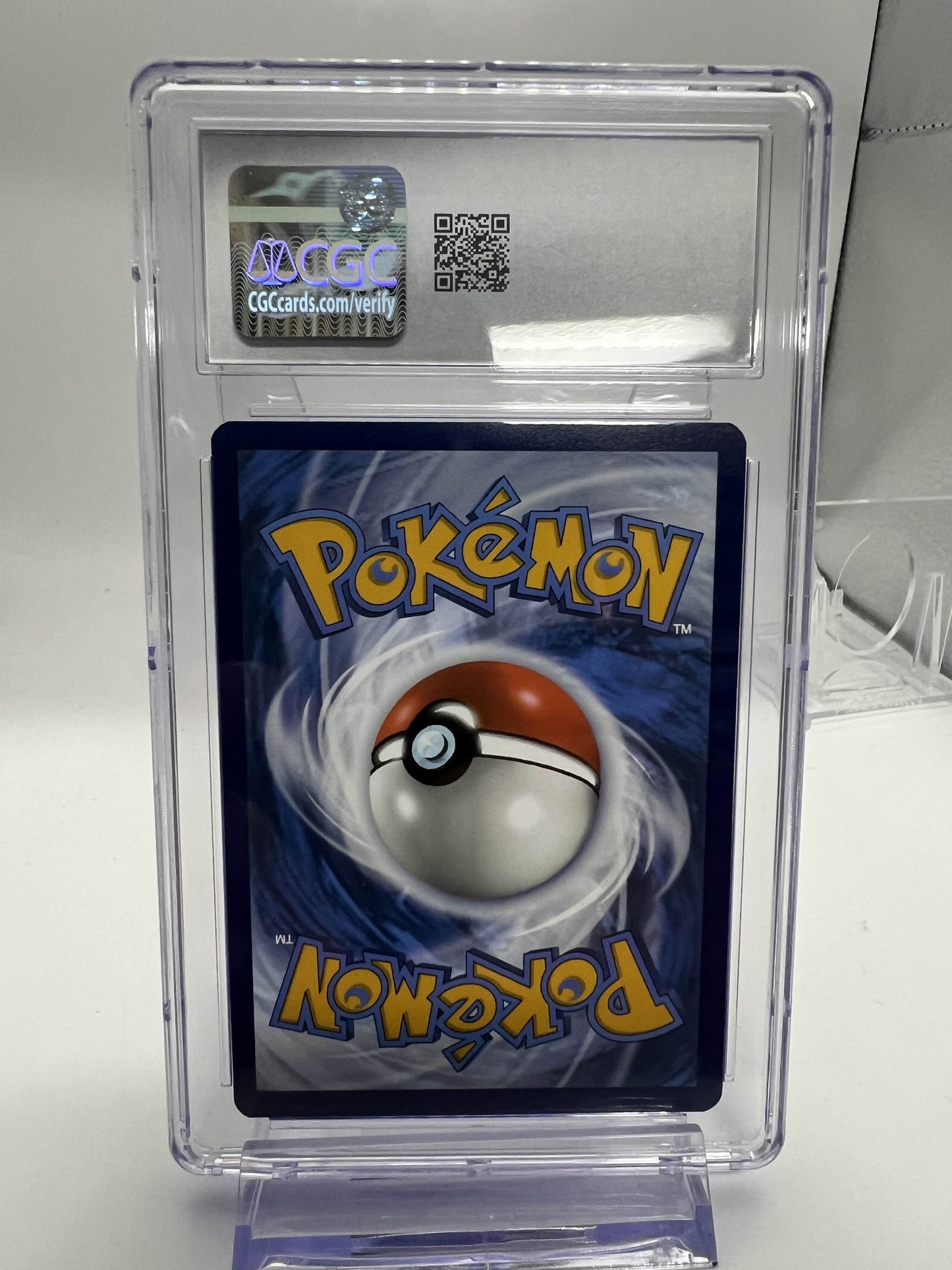 Houndour Pokemon (2025) Prismatic Evolutions - Poke Ball Holo CGC 10