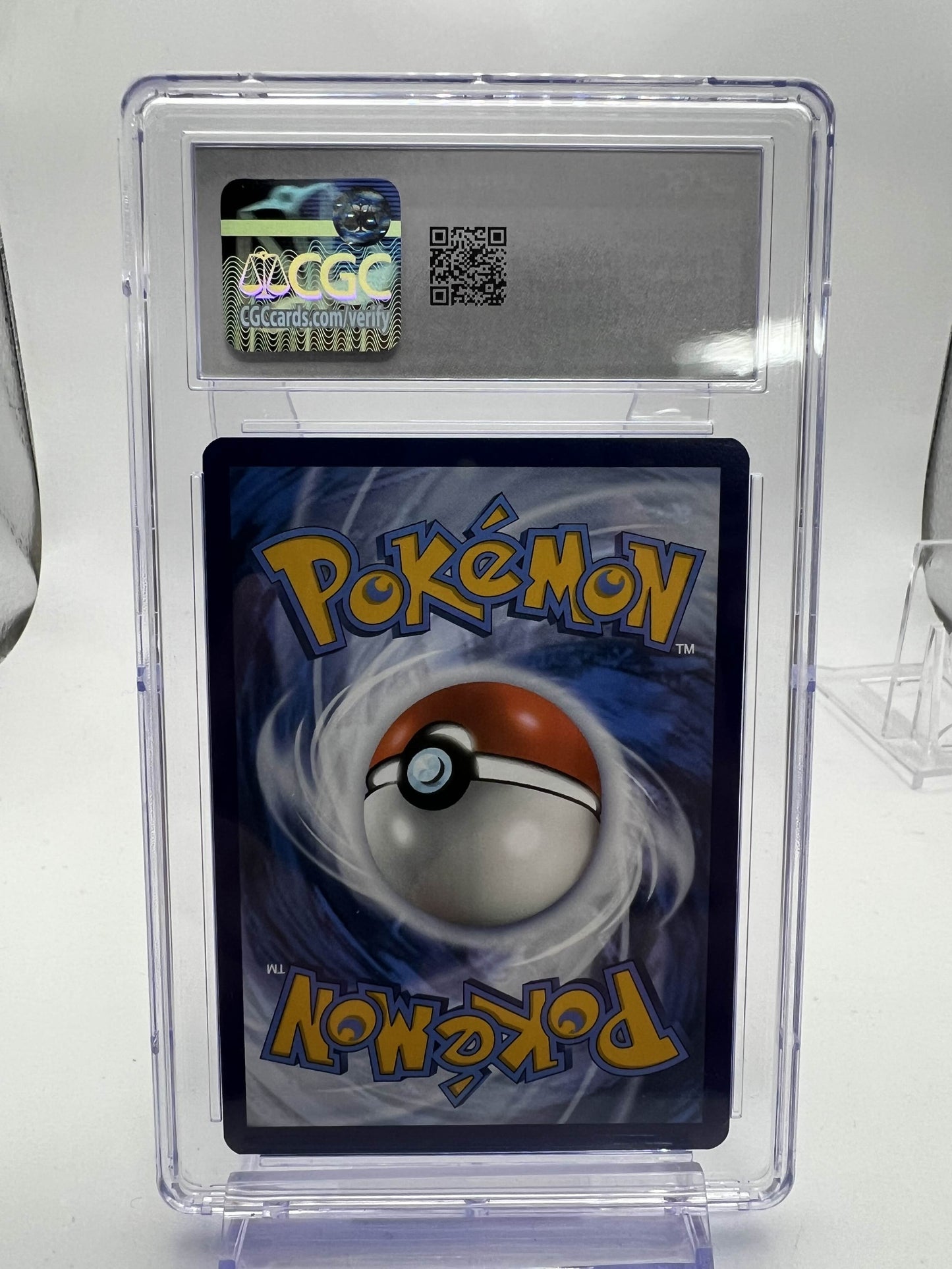 Houndour Pokemon (2025) Prismatic Evolutions - Poke Ball Holo CGC 10