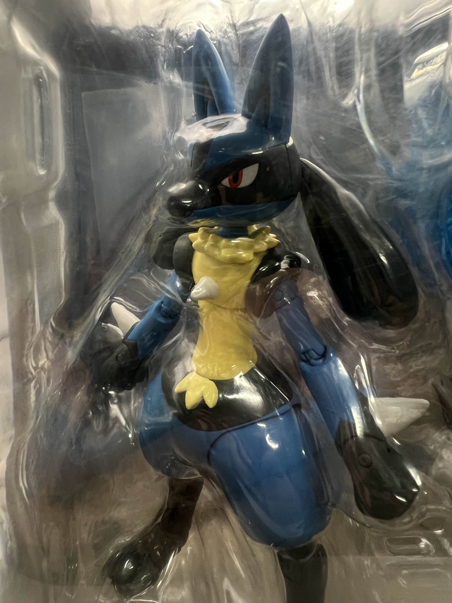 Bandai S.H. Figuarts Pokémon Lucario Action Figure - Authentic Japan Import NIB