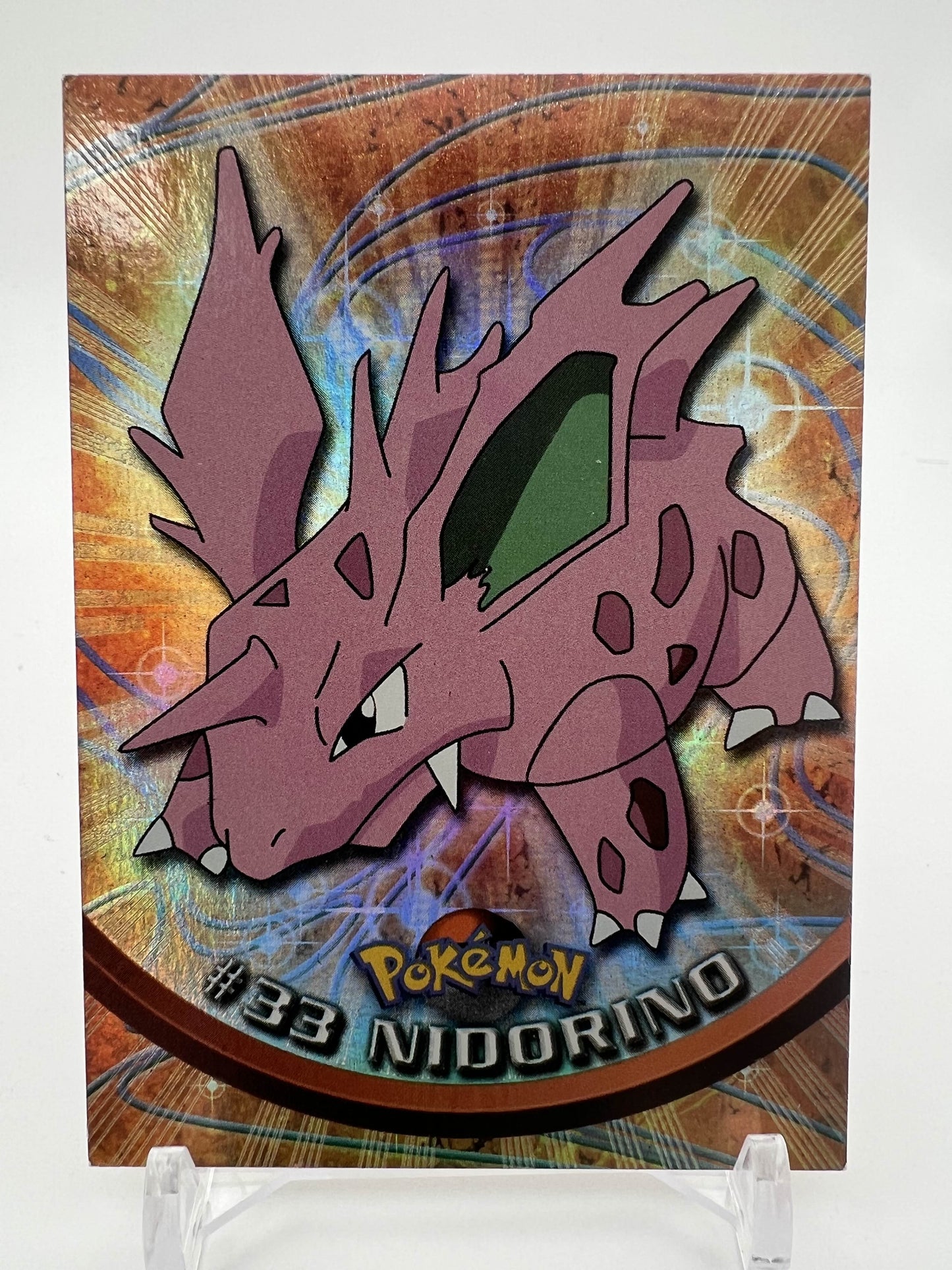 Nidorino #33 Pokemon 1999 Topps TV