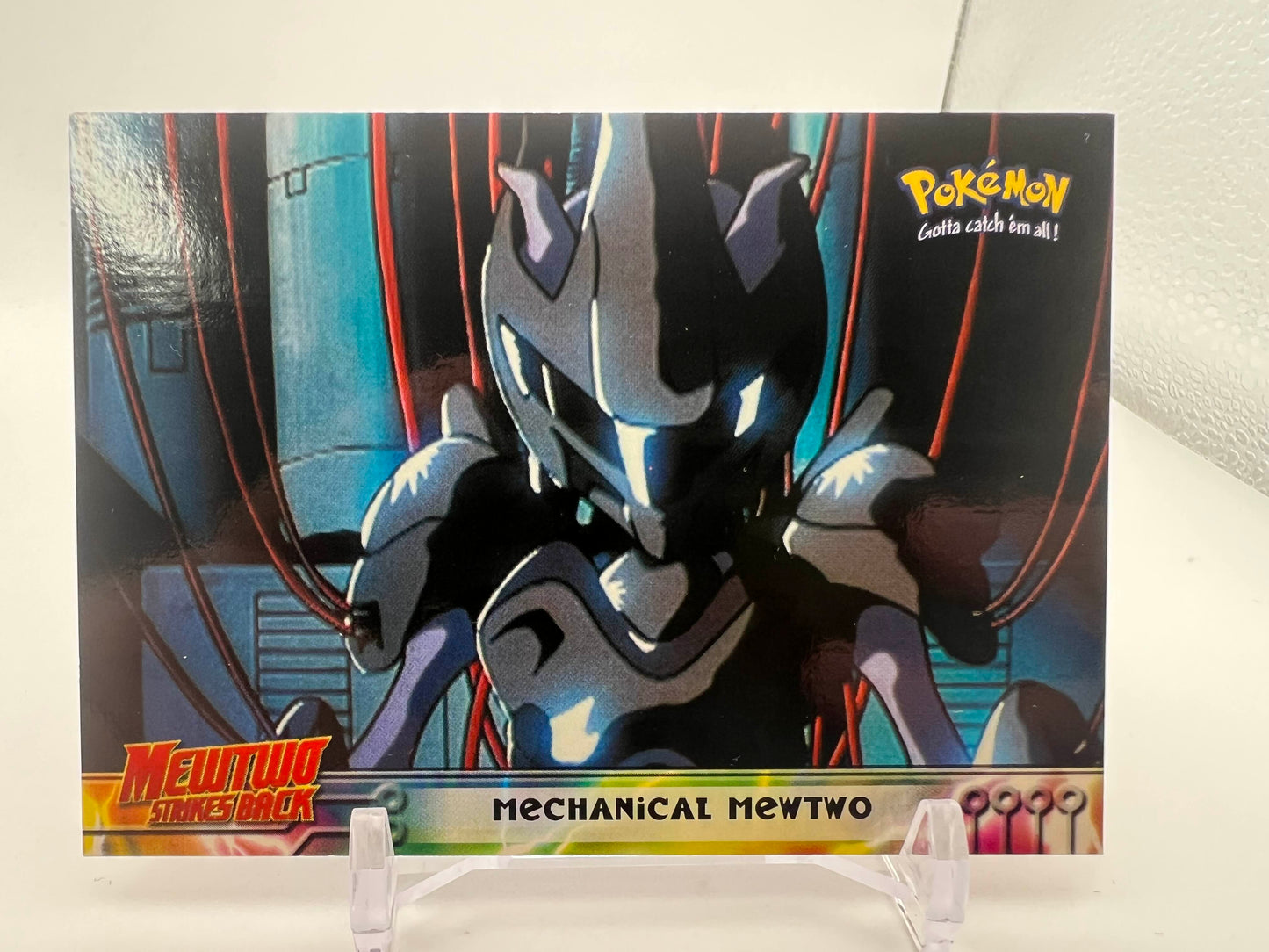 Mechanical Mewtwo #6 Pokemon 1999 Topps Movie