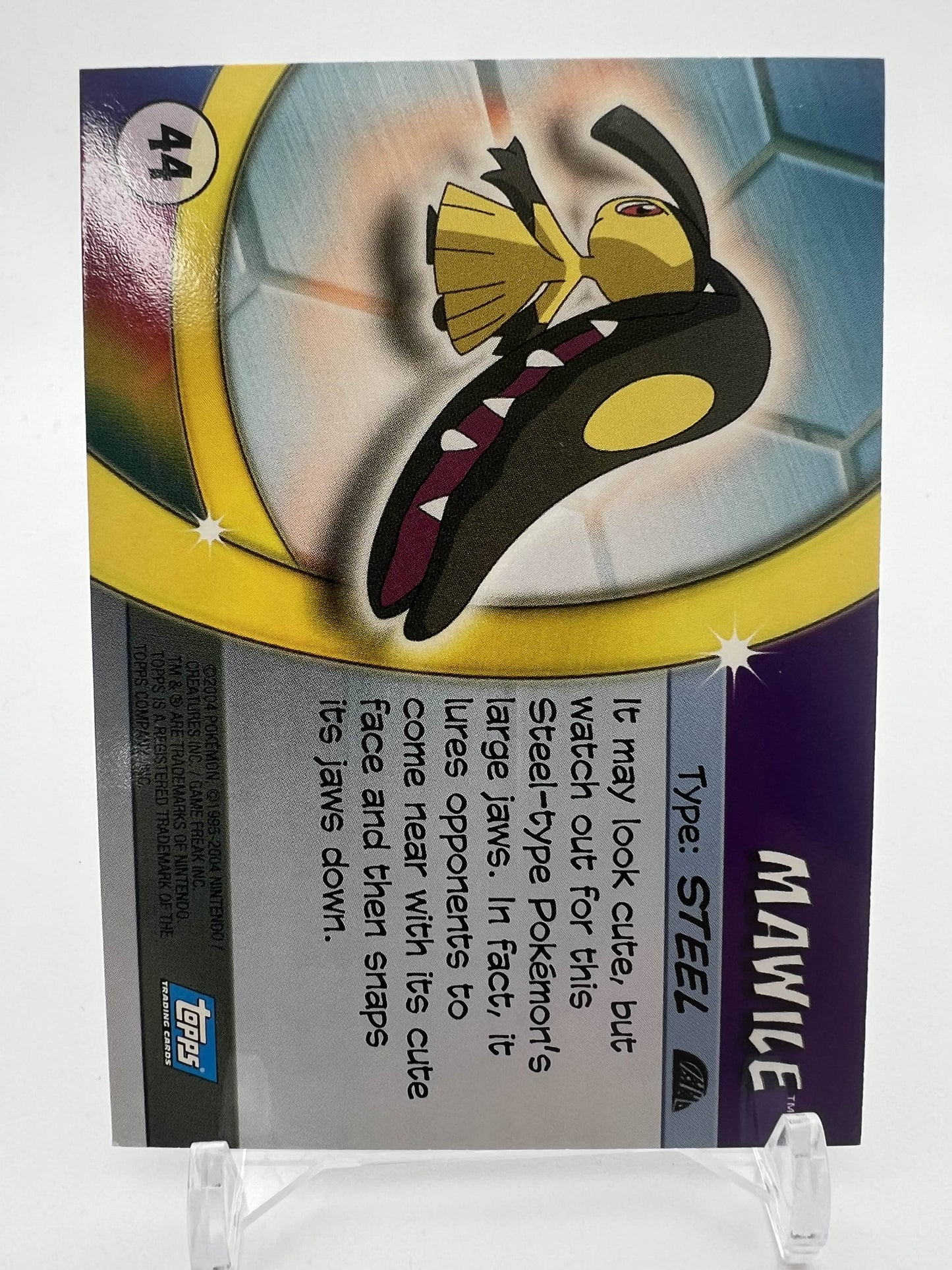 Mawile #44 Pokemon 2004 Topps Advanced Challenge