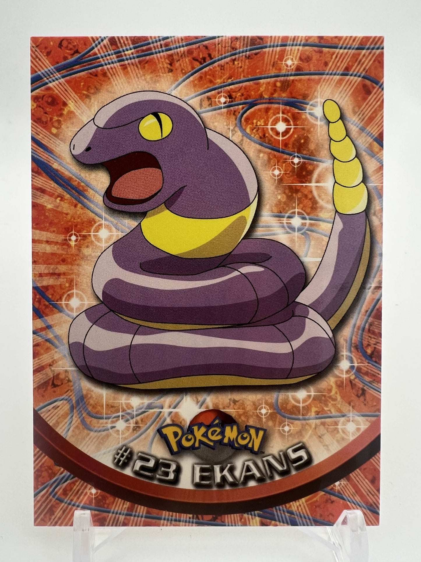 Ekans #23 Pokemon 1999 Topps TV