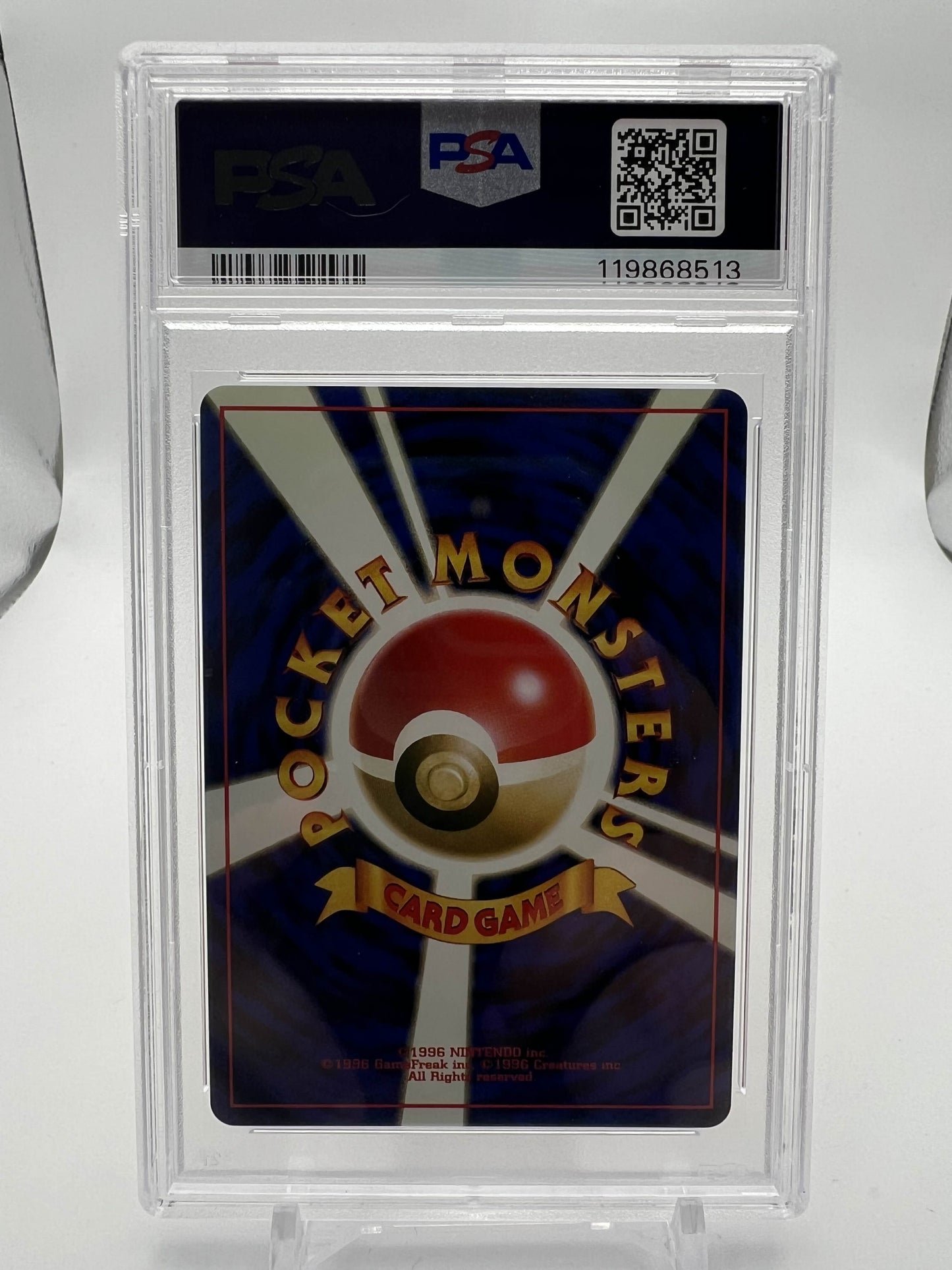 1998 P.M. JP Rocket's Moltres - Holo PSA 9