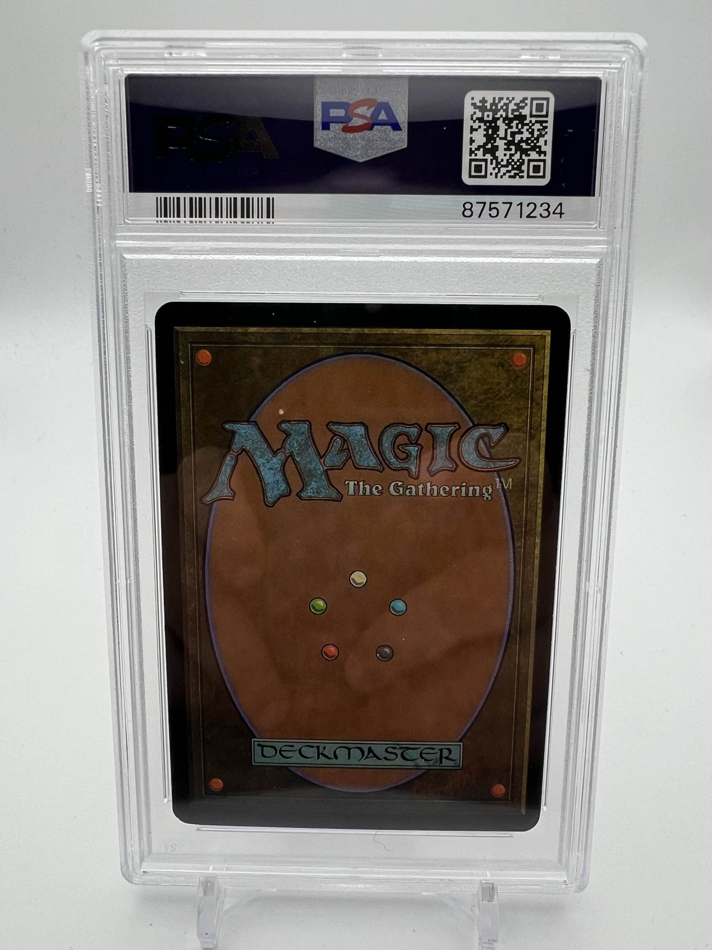 1999 MAGIC THE GATHERING STAUNCH DEFENDERS PROMO - FNM FOIL PSA 8
