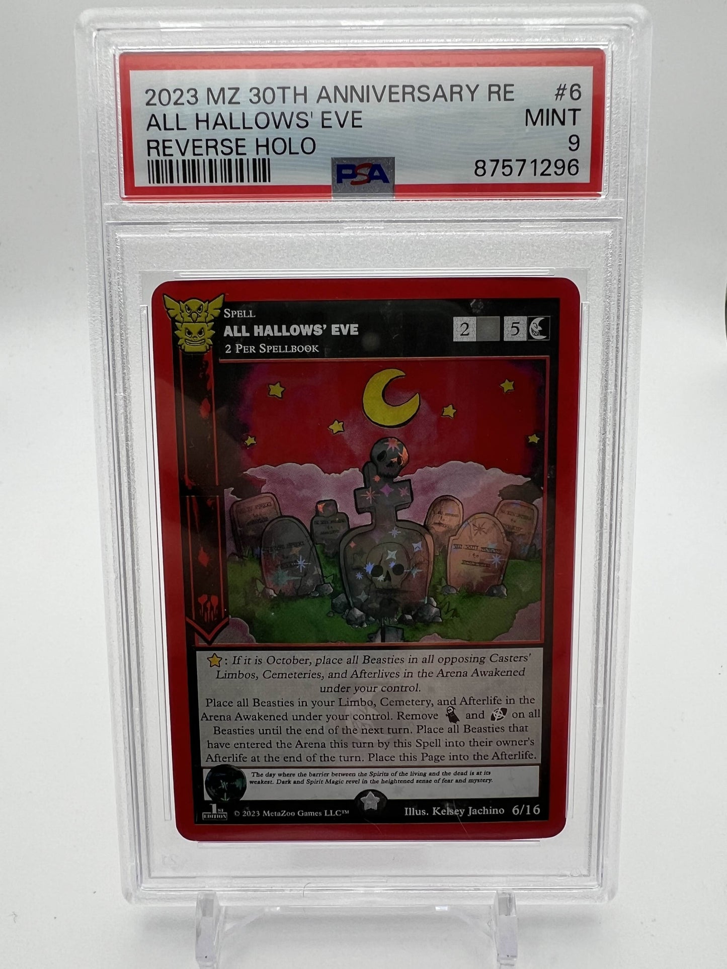 2023 MZ 30TH ANNI. RE ALL HALLOWS' EVE - REVERSE HOLO PSA 9