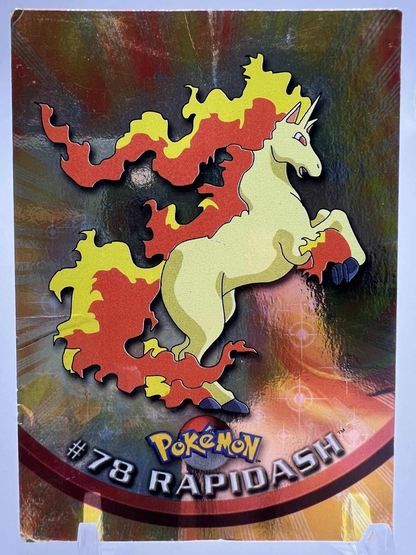 Rapidash #78 Pokemon 2000 Topps TV