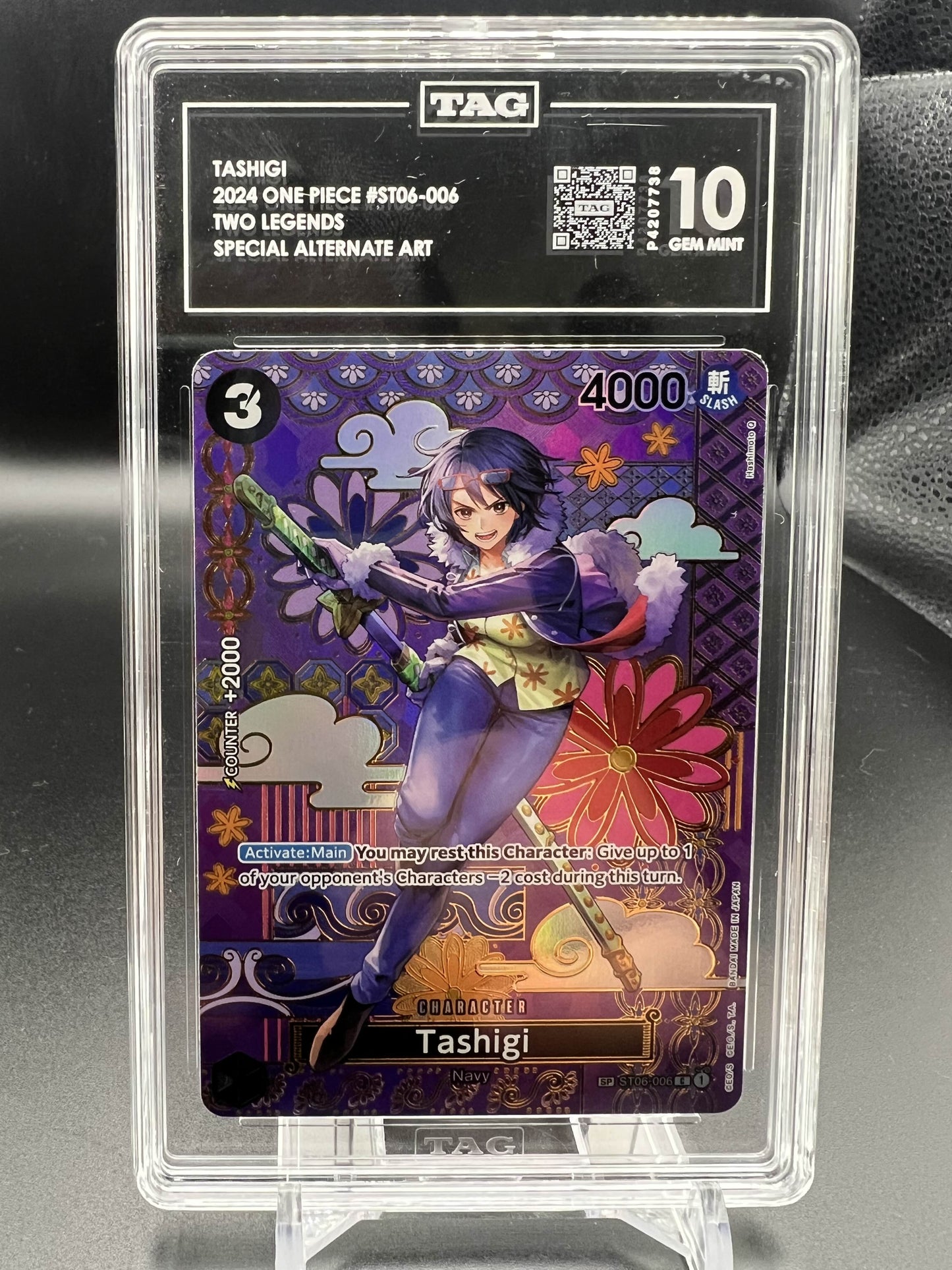One Piece 2024 Tashigi Two Legends - SP/SAA - TAG 10