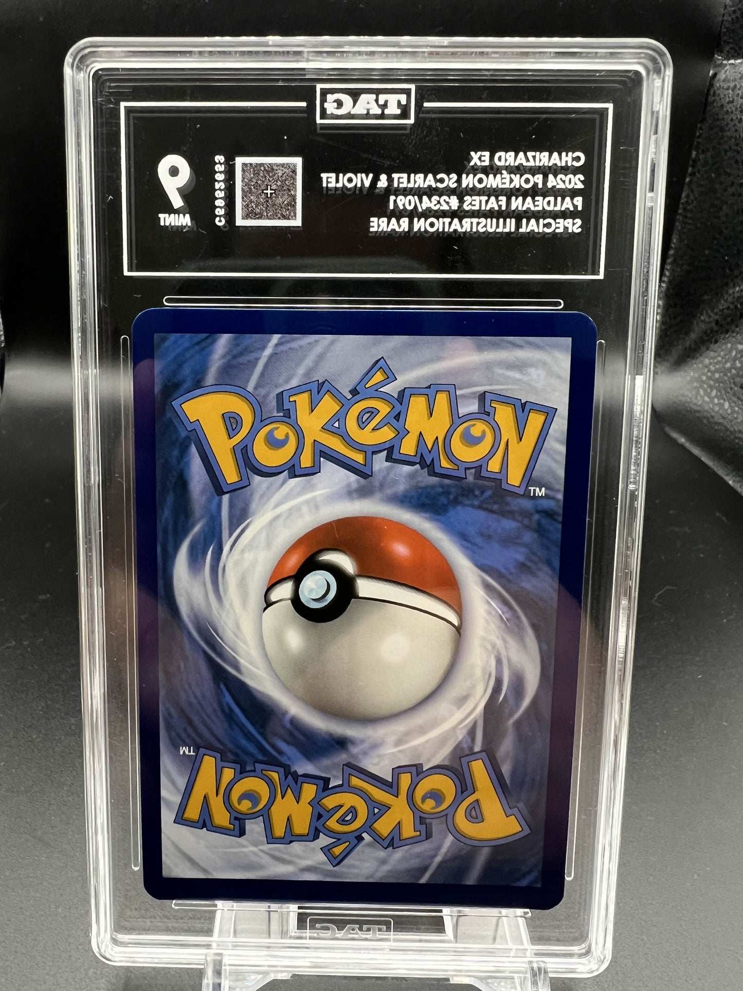 Pokemon 2024 Charizard ex S&V Paldean Fates - SIR - TAG 9