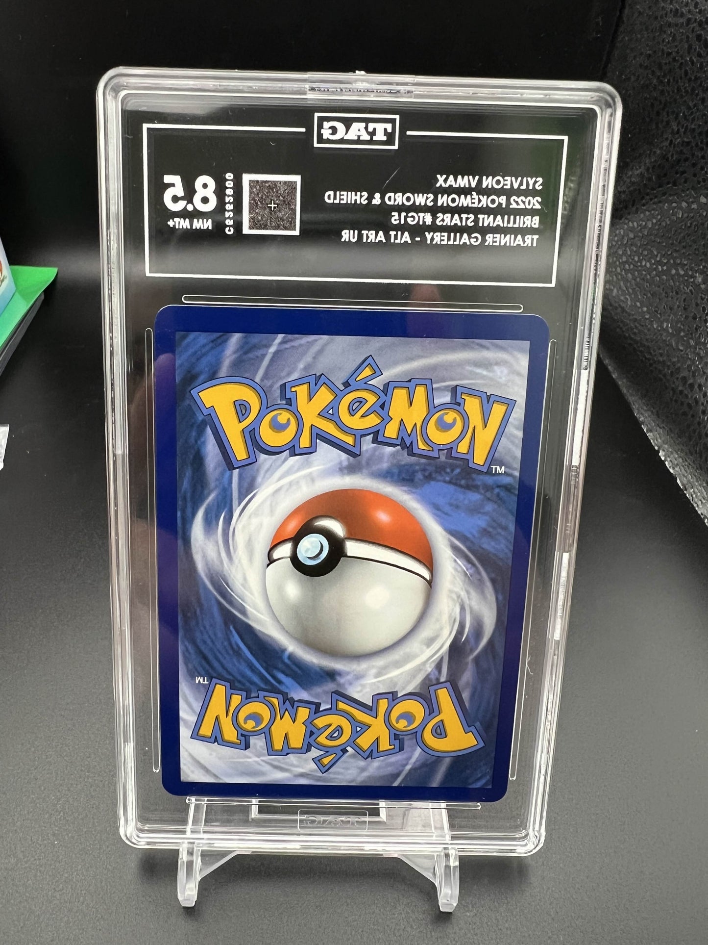 Pokemon 2022 Sylveon VMAX - Brilliant Stars - Trainer Gallery Alt Art UR - TAG 8.5