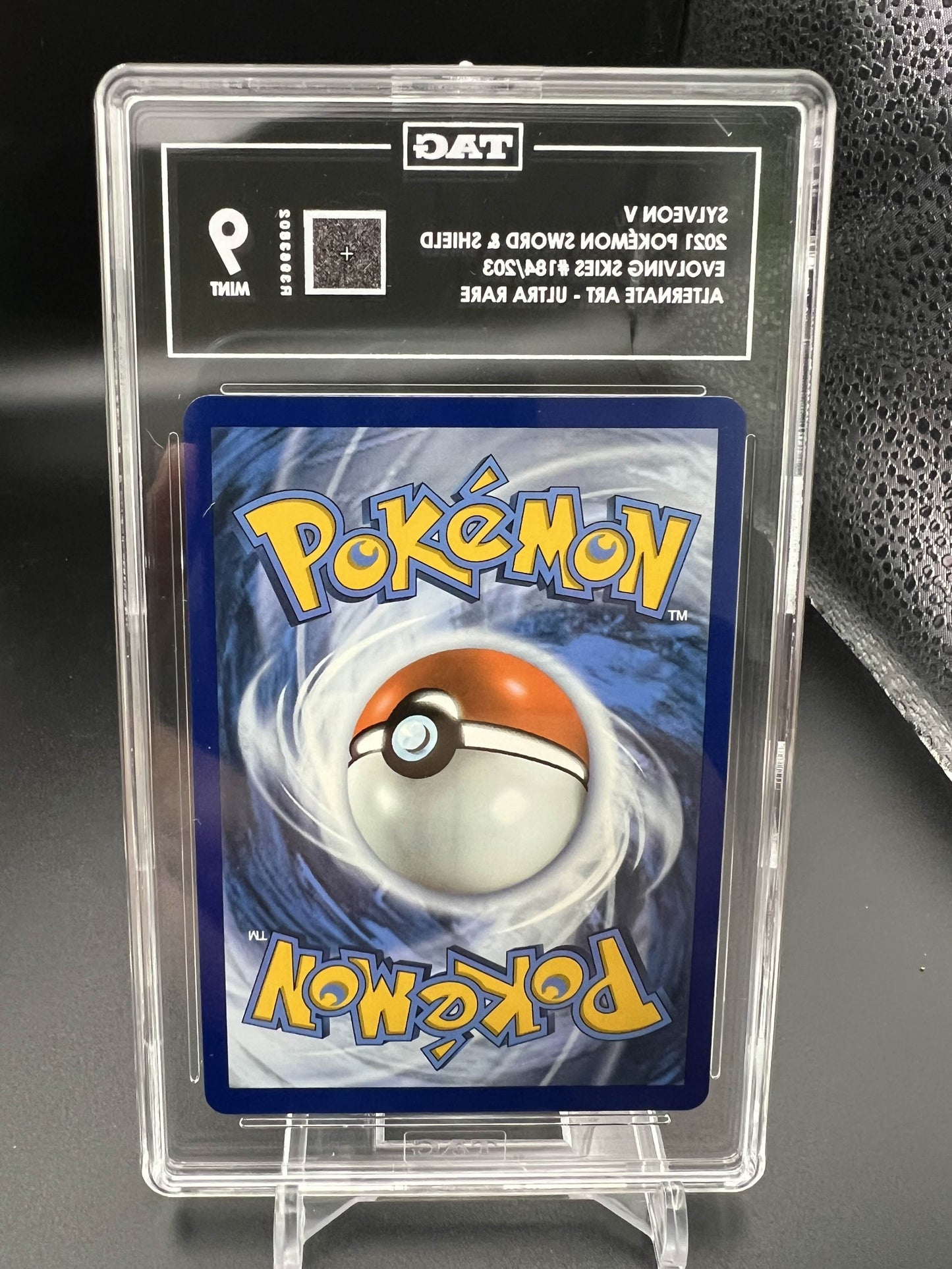 Pokemon 2021 Sylveon V - Evolving Skies - Ultra Rare Alternate Art - TAG 9