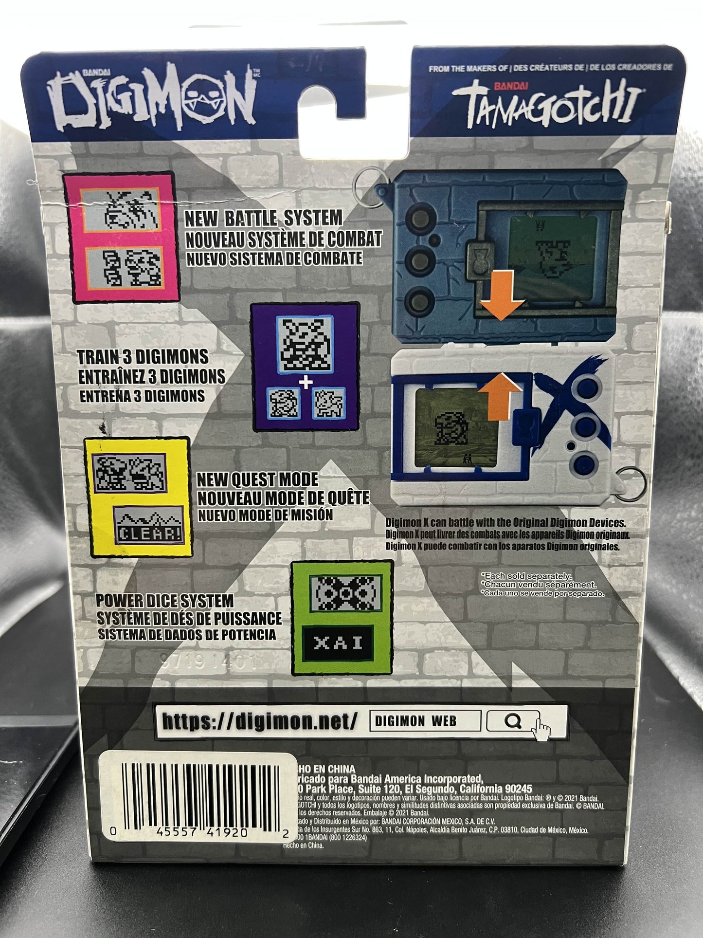 Bandai Digimon X Virtual Pet Digital Monster Blue And White Case 2021