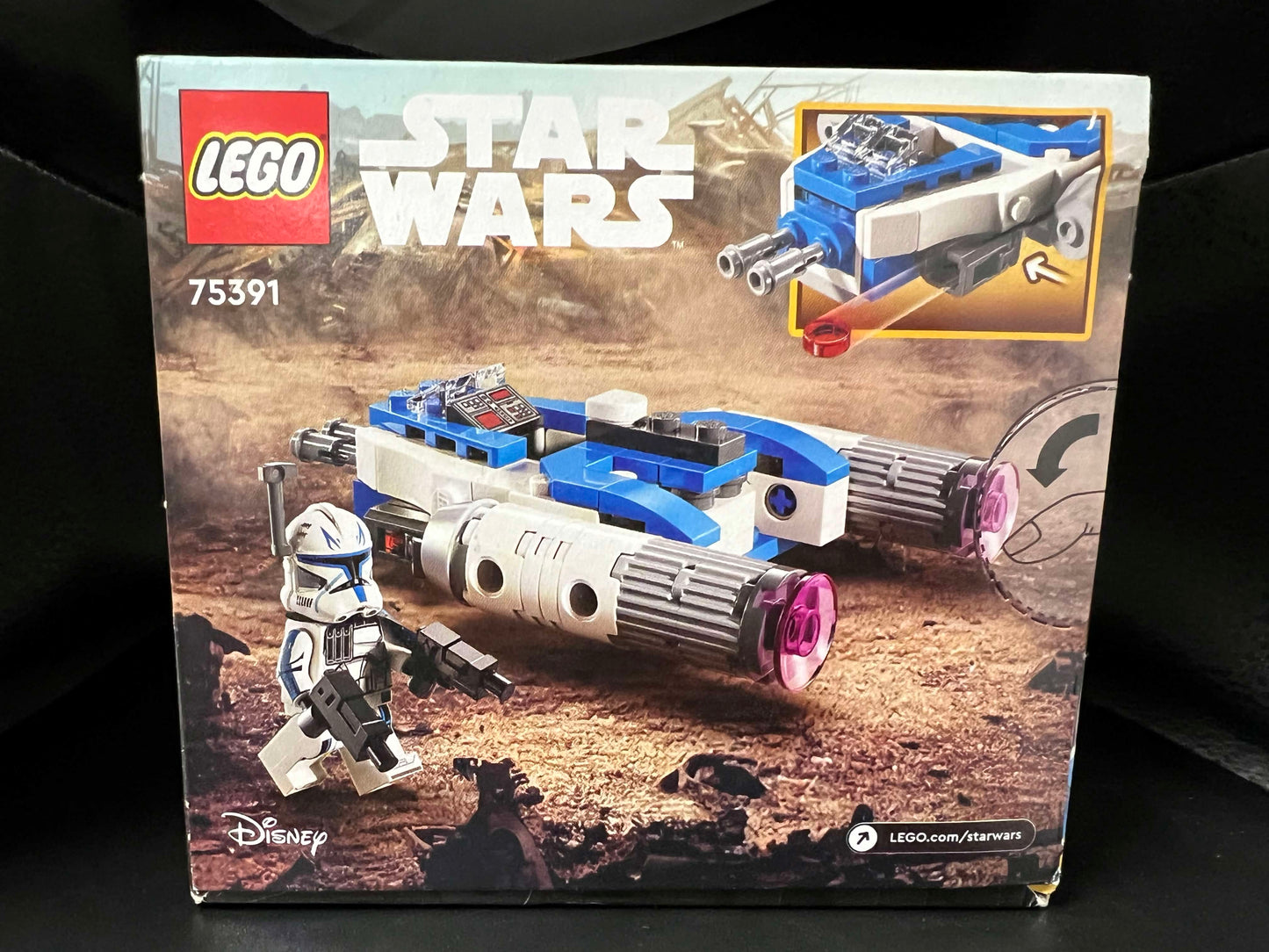 LEGO Star Wars: Captain Rex Y-Wing Microfighter Set (75391) - Brand New & Sealed