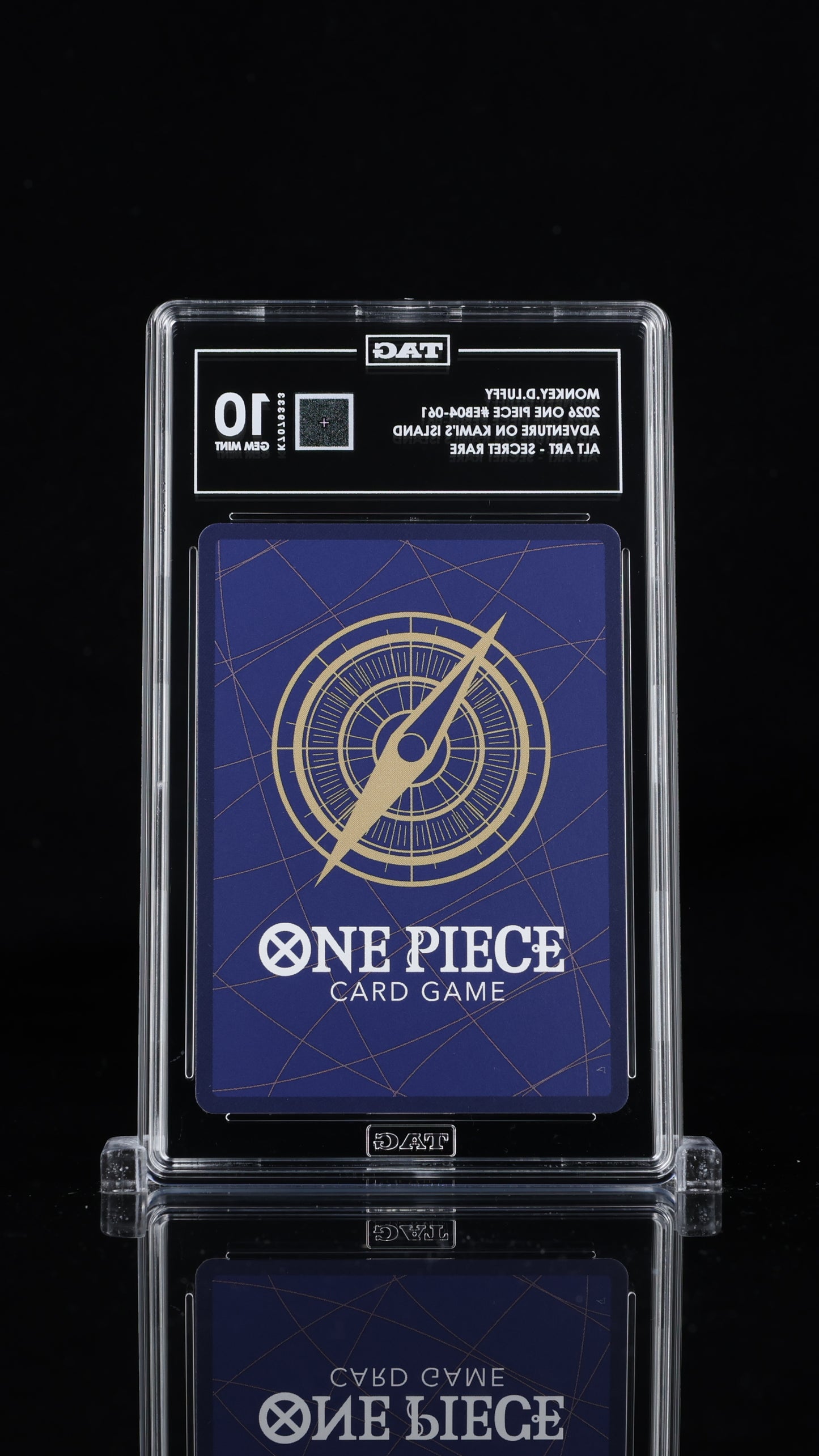 One Piece 2026 Monkey D Luffy EB04-061 SEC Alt Art EN - TAG 10