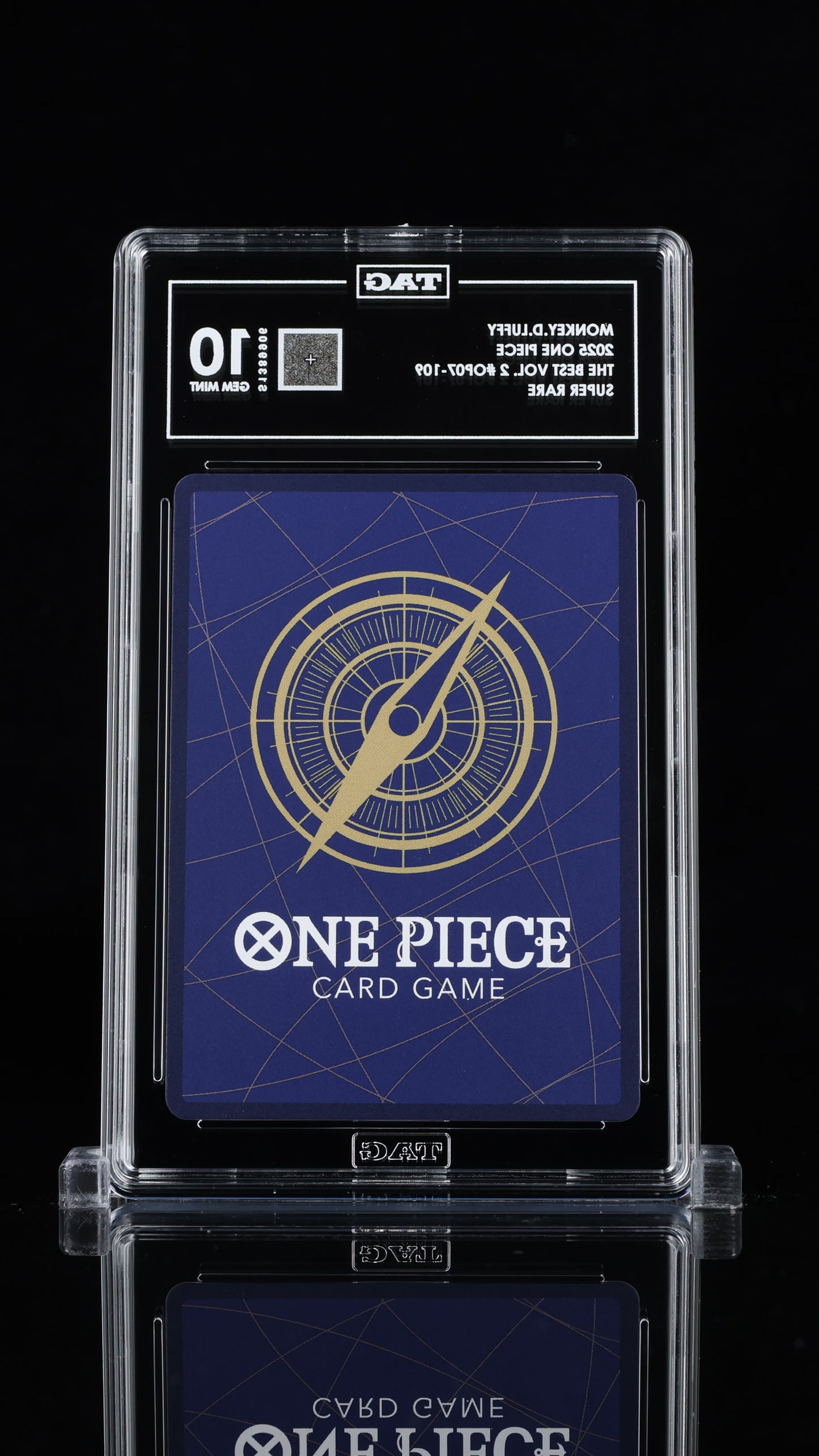 One Piece 2025 Monkey.D.Luffy - The Best Vol. 2 (PRB-02) - SR - TAG 10 "P1"