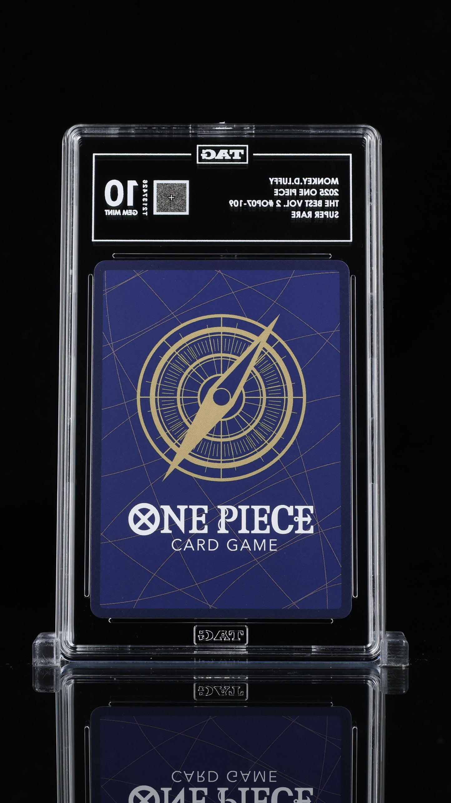 One Piece 2025 Monkey.D.Luffy - The Best Vol. 2 (PRB-02) - SR - TAG 10 "P2"