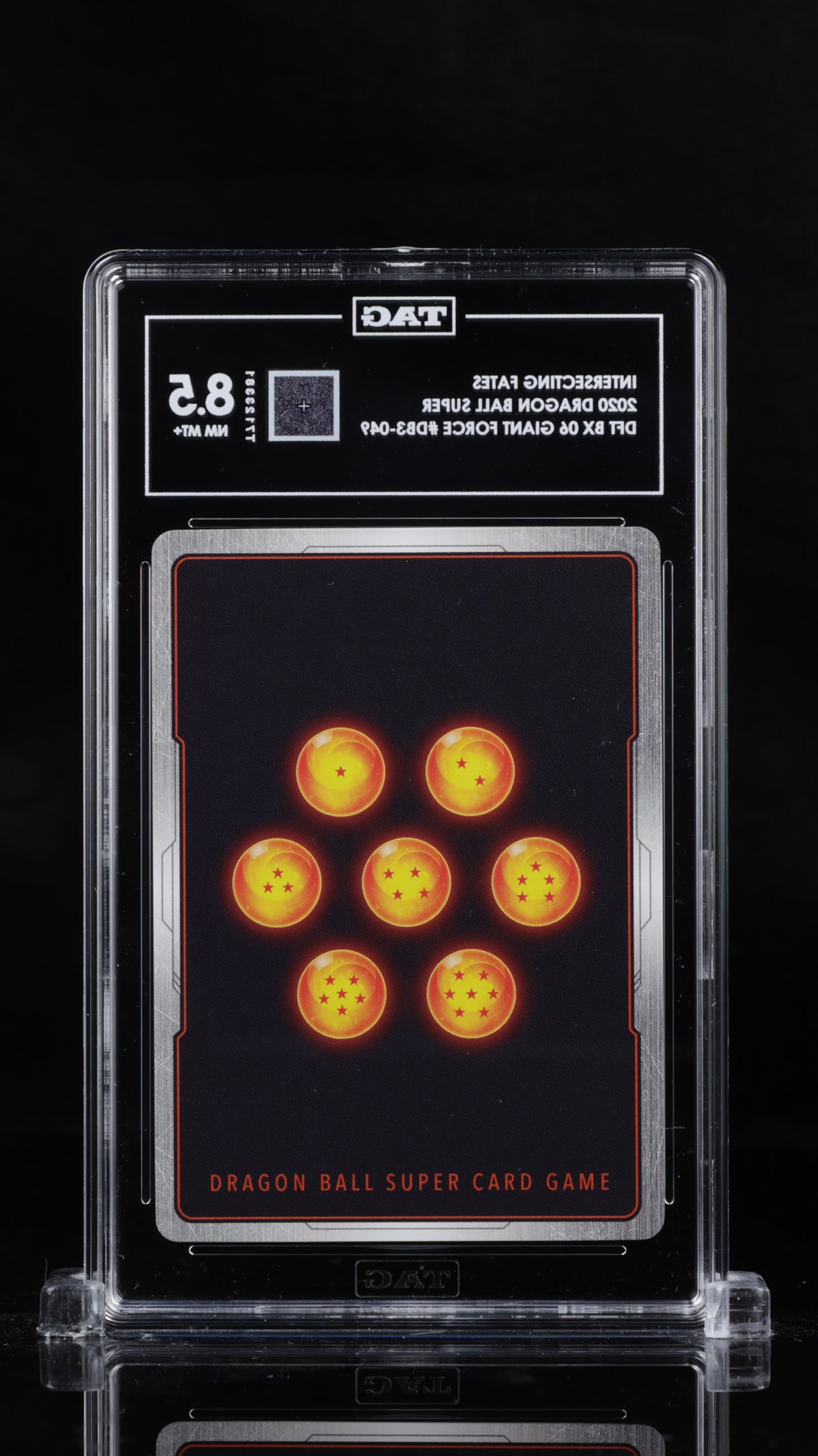 Dragon Ball Super 2020 Intersecting Fates - DFT BX 06 Giant Force - TAG 8.5