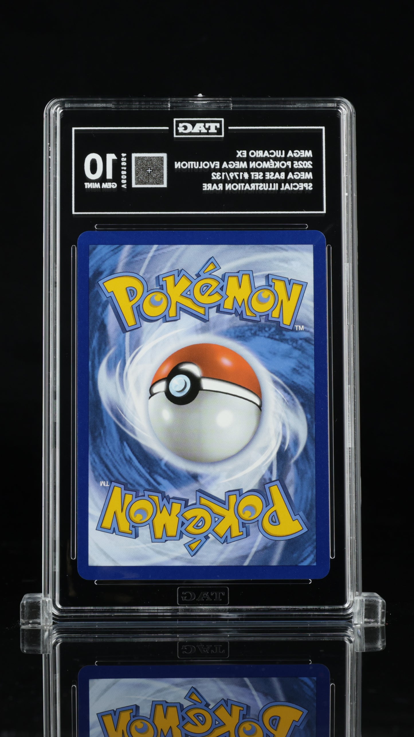 Pokemon 2025 Mega Lucario ex - Mega Evolution Base - SIR - TAG 10