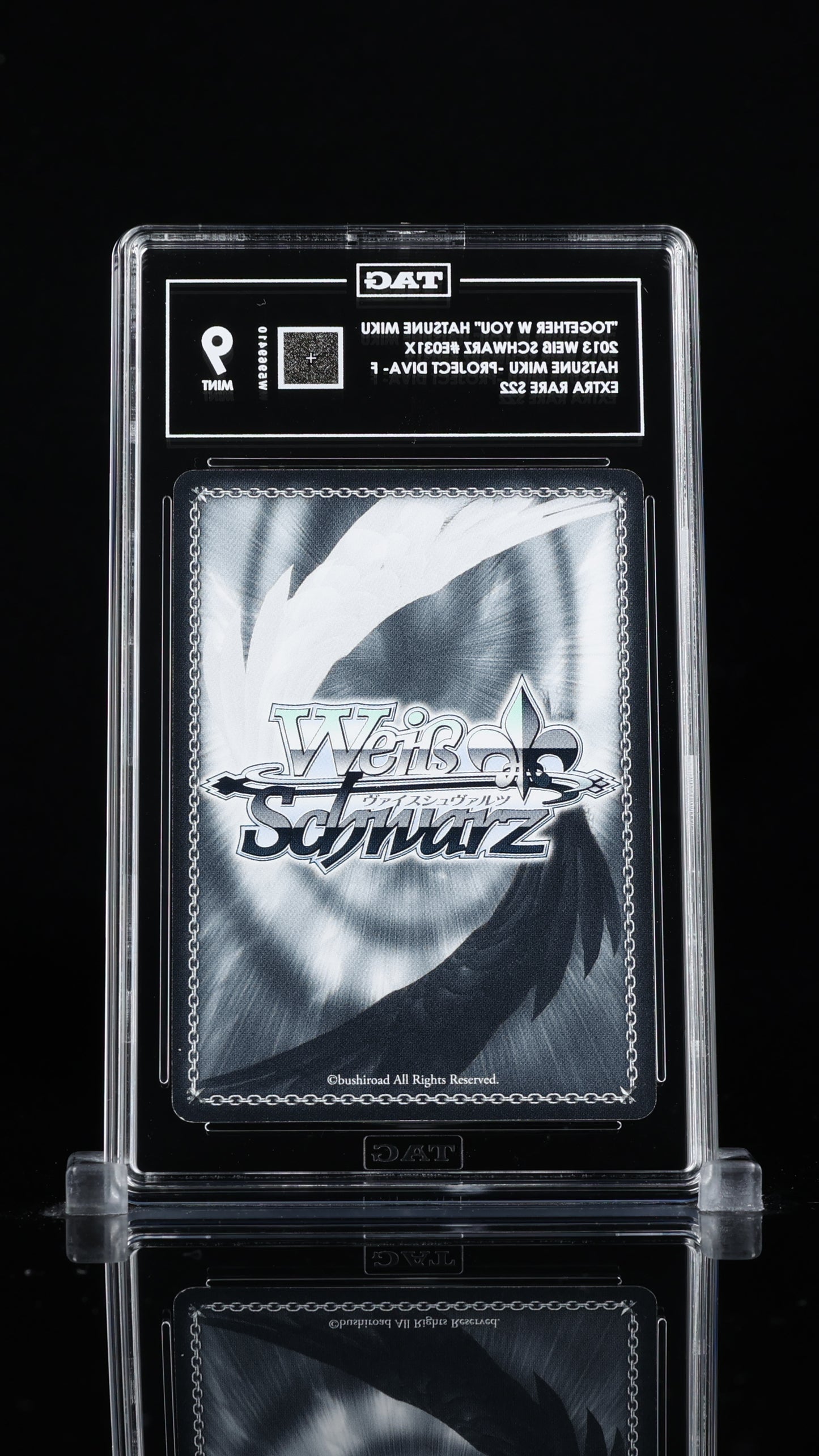 Weiss Schwarz 2013 "Together With You" Hatsune Miku - Project Diva F Extra Rare S22 - TAG 9