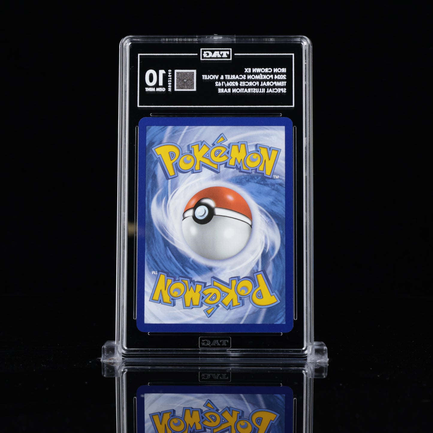 Pokemon 2024 Iron Crown ex SIR - Temporal Forces - TAG 10