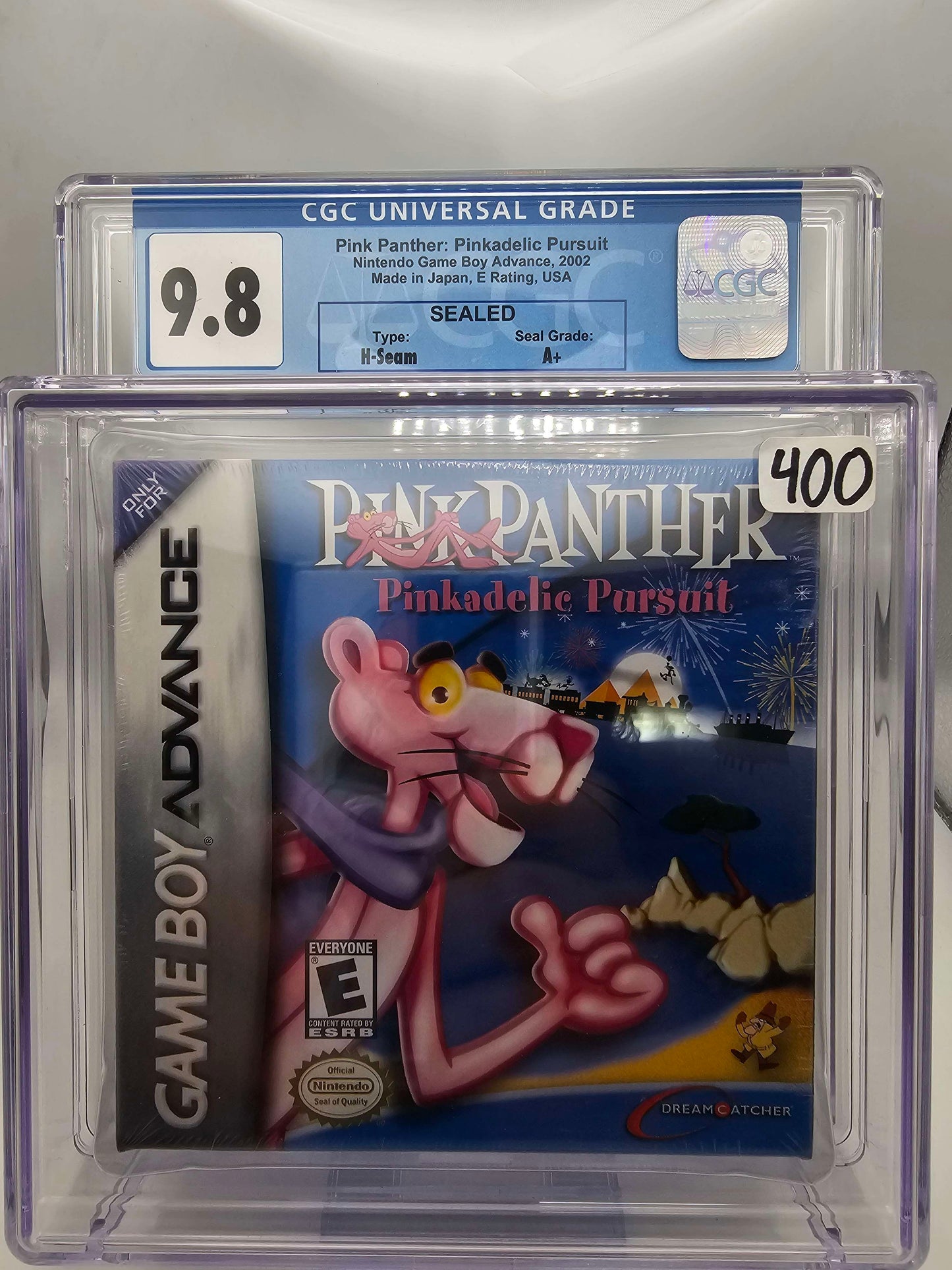 Pink Panther: Pinkadelic Pursuit GBA CGC 9.8