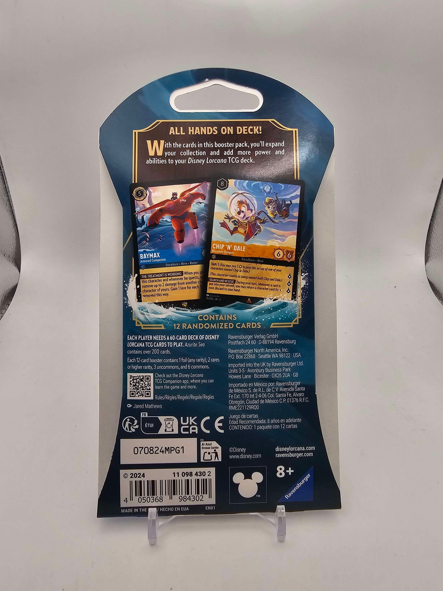 Lorcana Azurite Sea Blister Pack