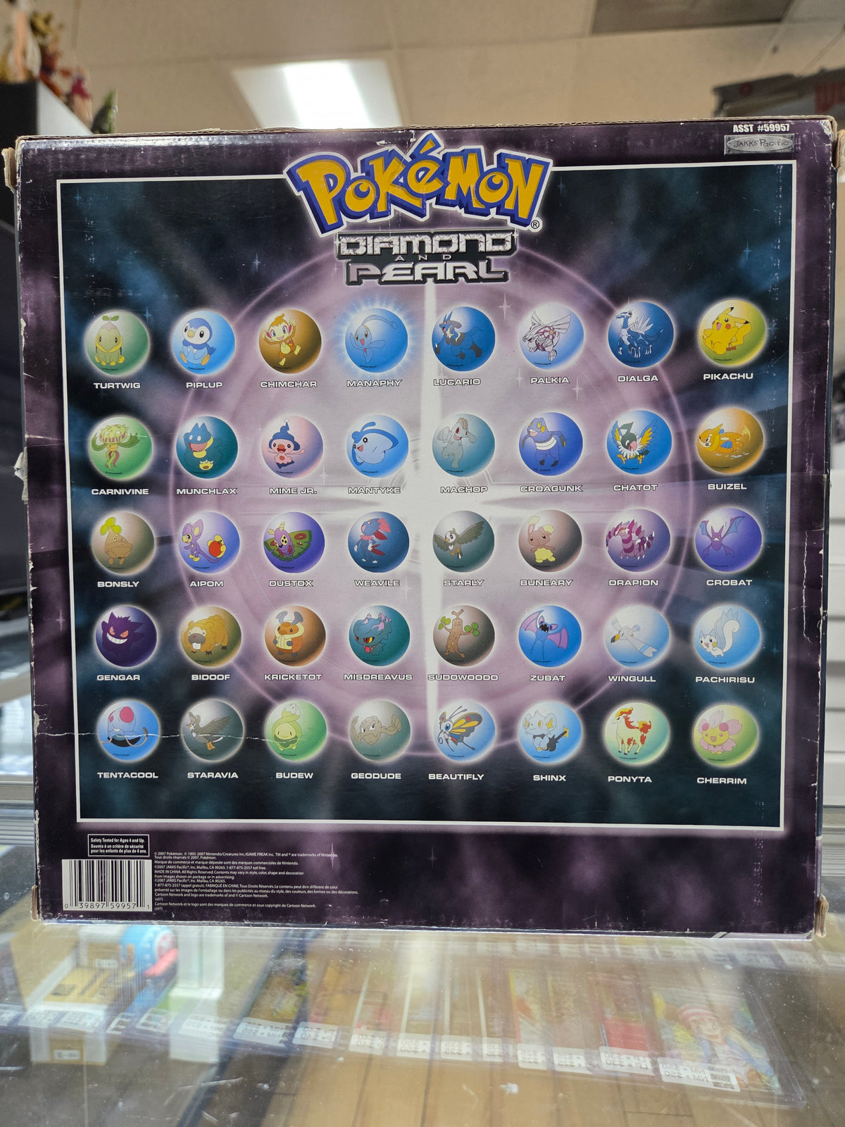 Pokémon Diamond And Pearl Special Edition Marble Set COMPLETE 30 MARBLES