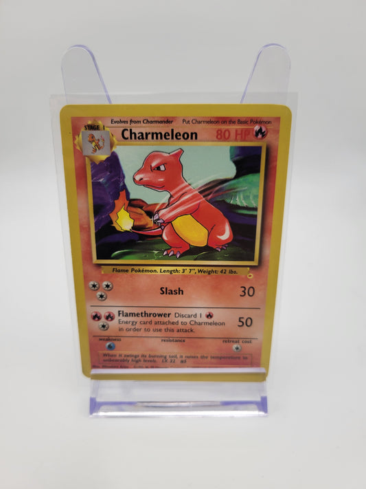 Charmeleon - Base Set Ink Hickey Error (NM)