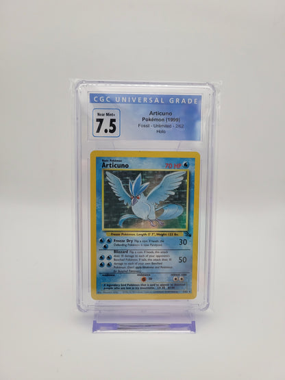 Pokemon 1999 Articuno Fossil Holo CGC 7.5