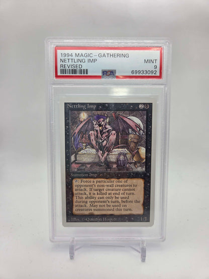 1994 MAGIC THE GATHERING NETTLING IMP REVISED PSA 9